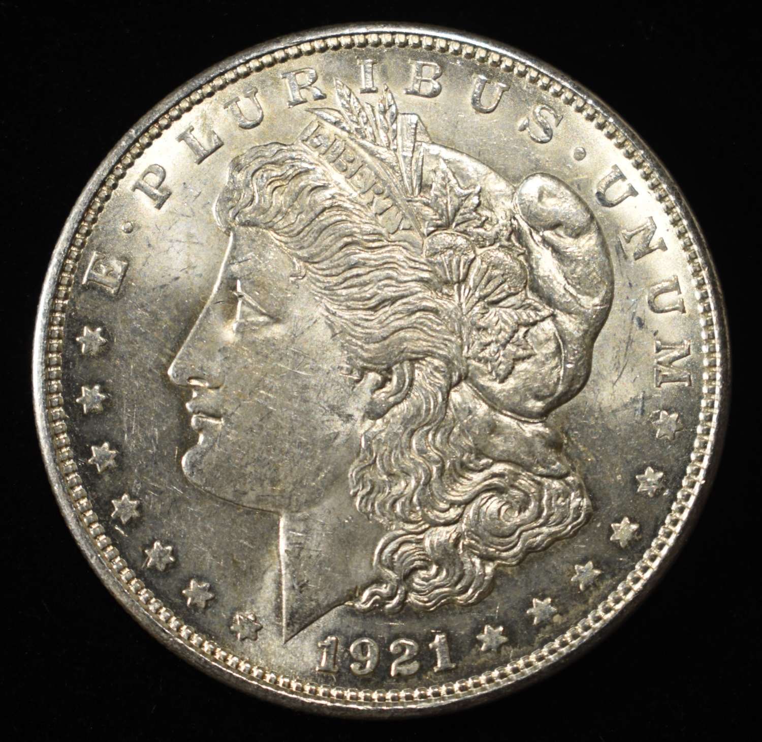 1921-D MORGAN DOLLAR BU
