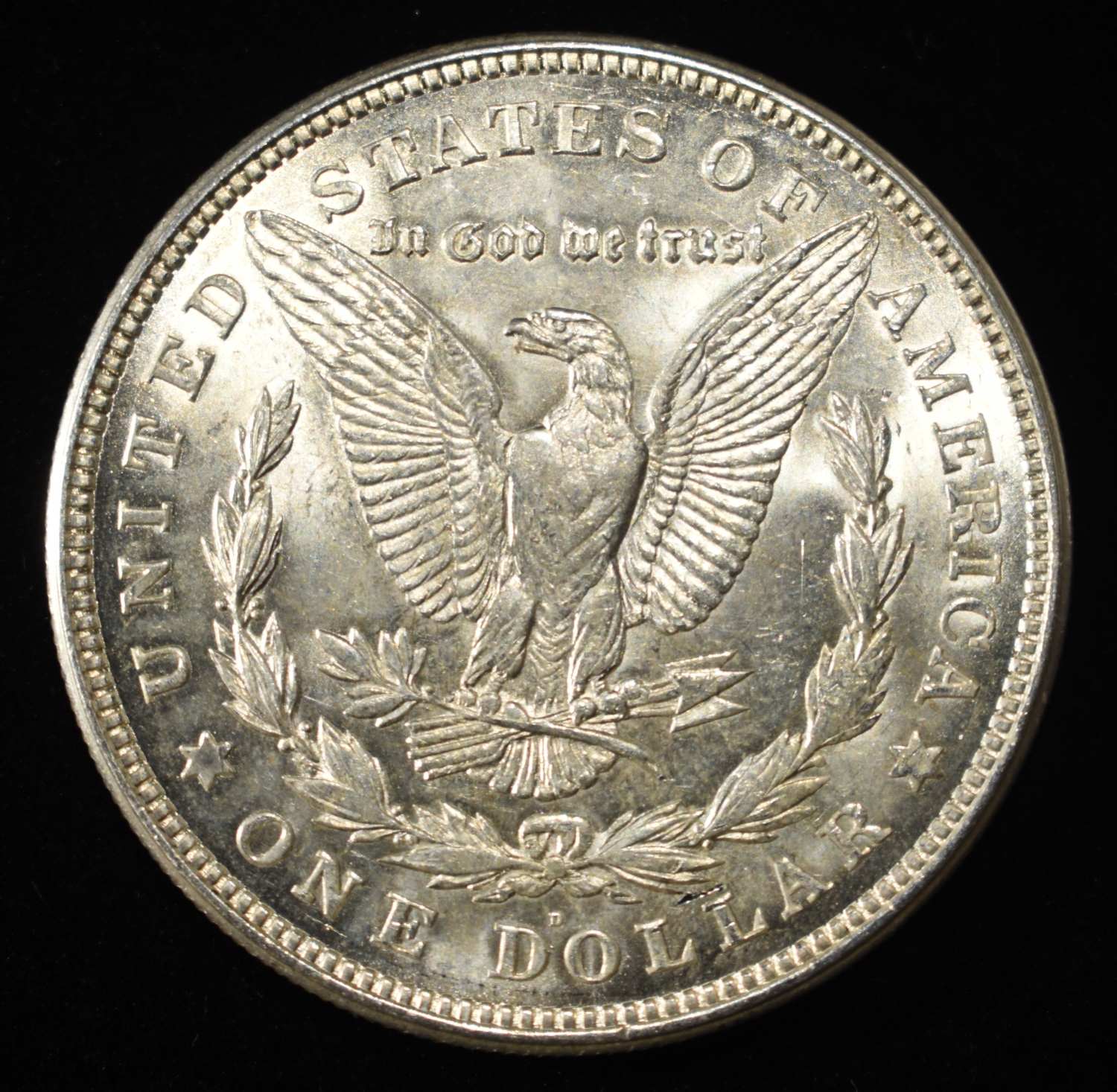 1921-D MORGAN DOLLAR BU