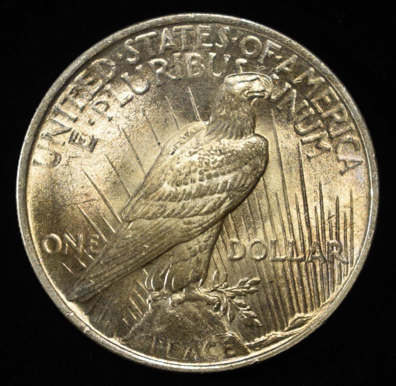1923 PEACE DOLLAR CH BU