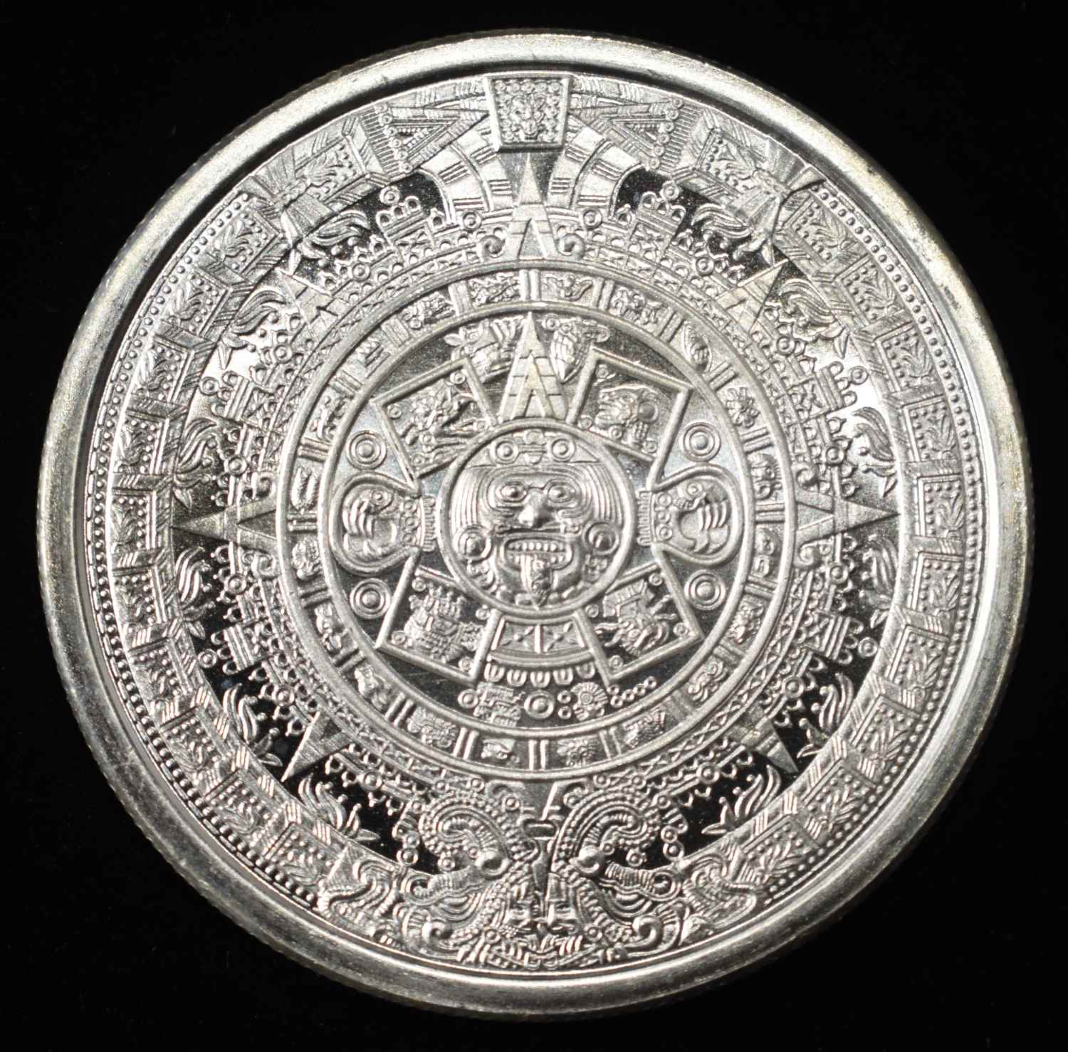 CUAUHTEMOC 1 OZ 0.999 SILVER ROUND
