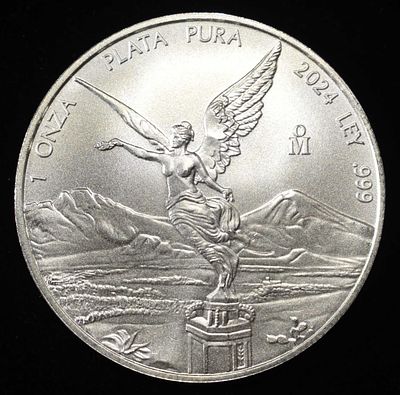 2024 PLATA PURA 1 OZ 0.999 SILVER ROUND. CHECK OUT OUR UPCOMING AUCTIONS ESTIMATE $80 - $120.