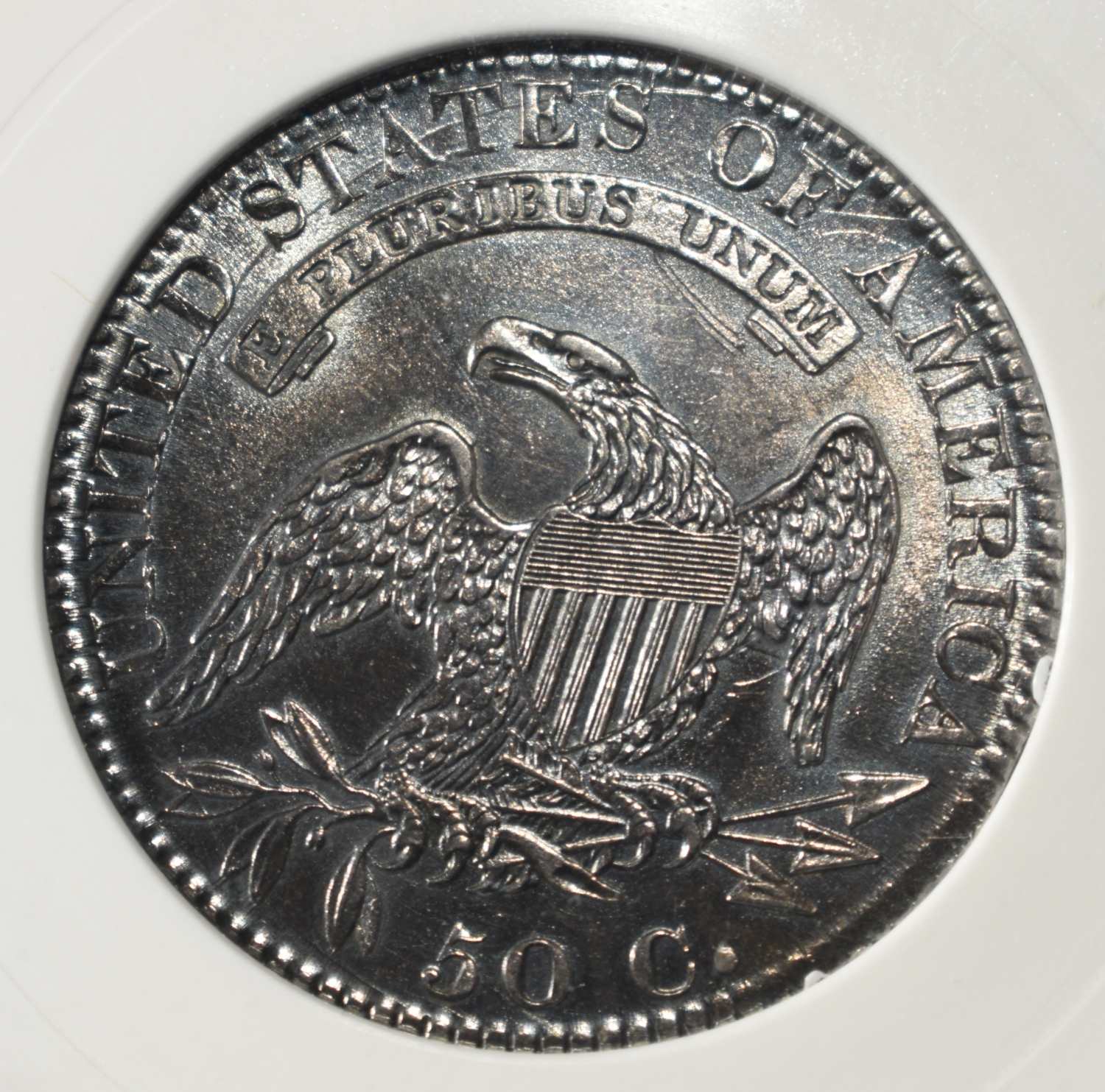 1823 CAPPED BUST HALF DOLLAR PCI SUPERB GEM BU