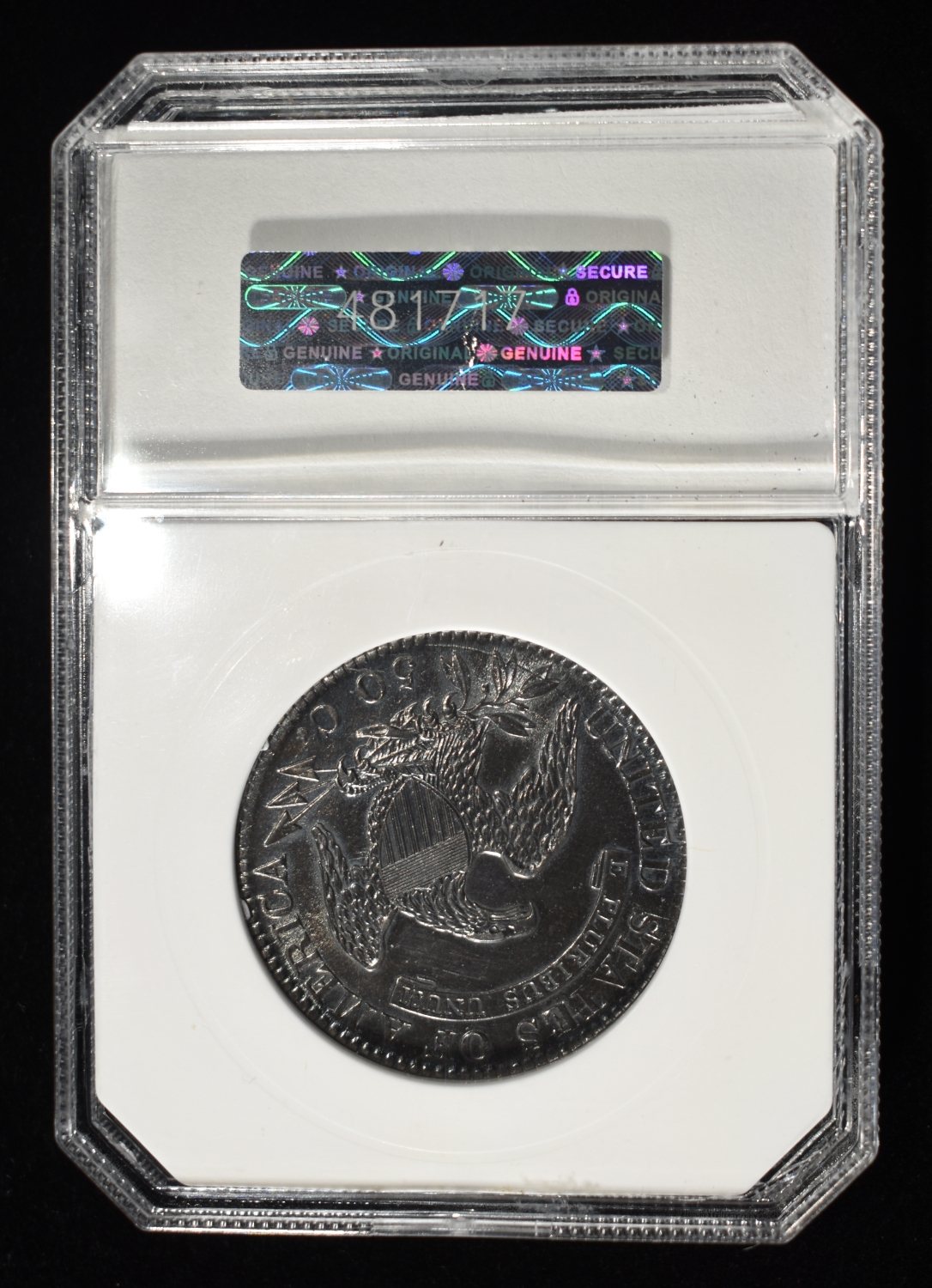 1823 CAPPED BUST HALF DOLLAR PCI SUPERB GEM BU