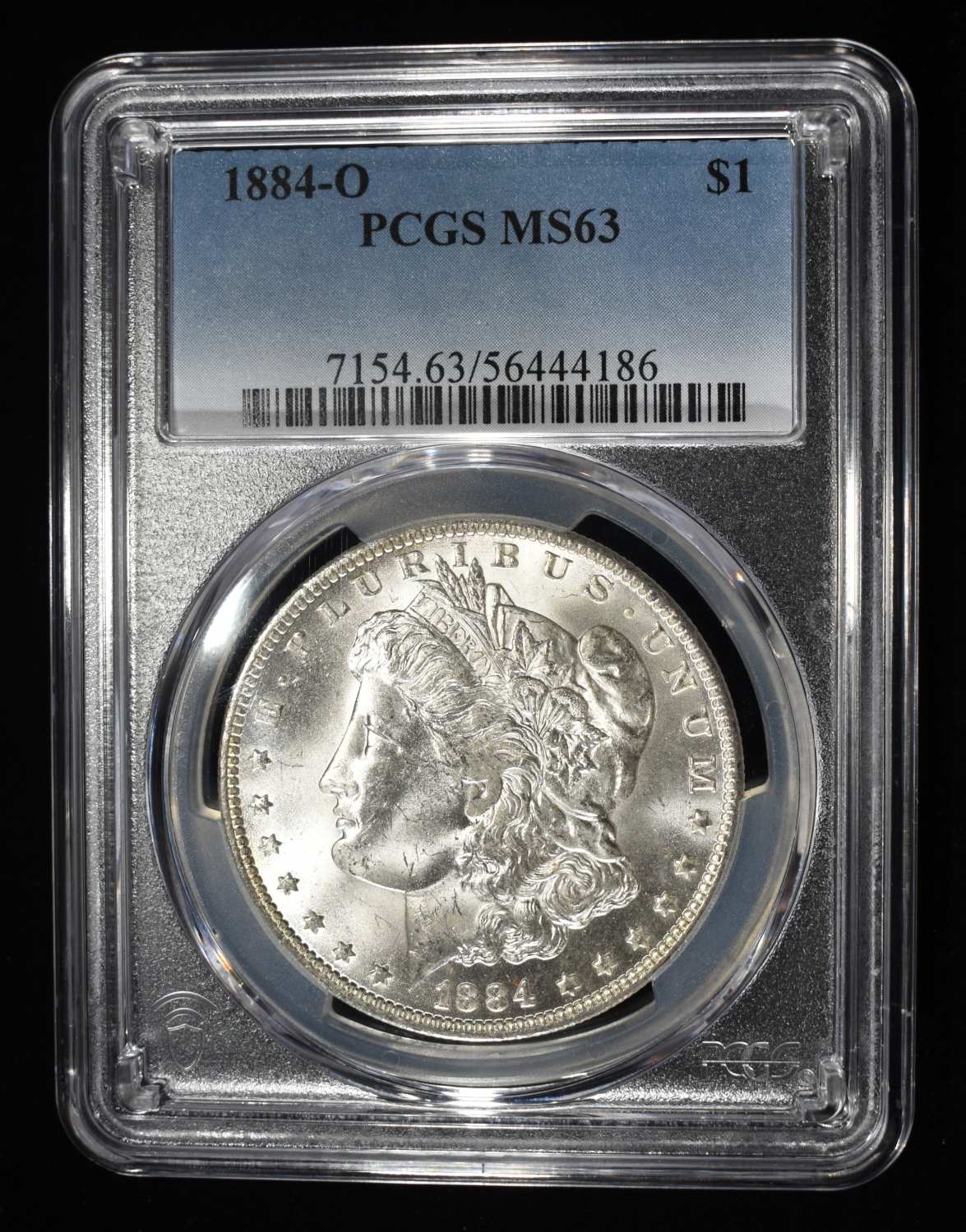 1884-O MORGAN DOLLAR PCGS MS-63