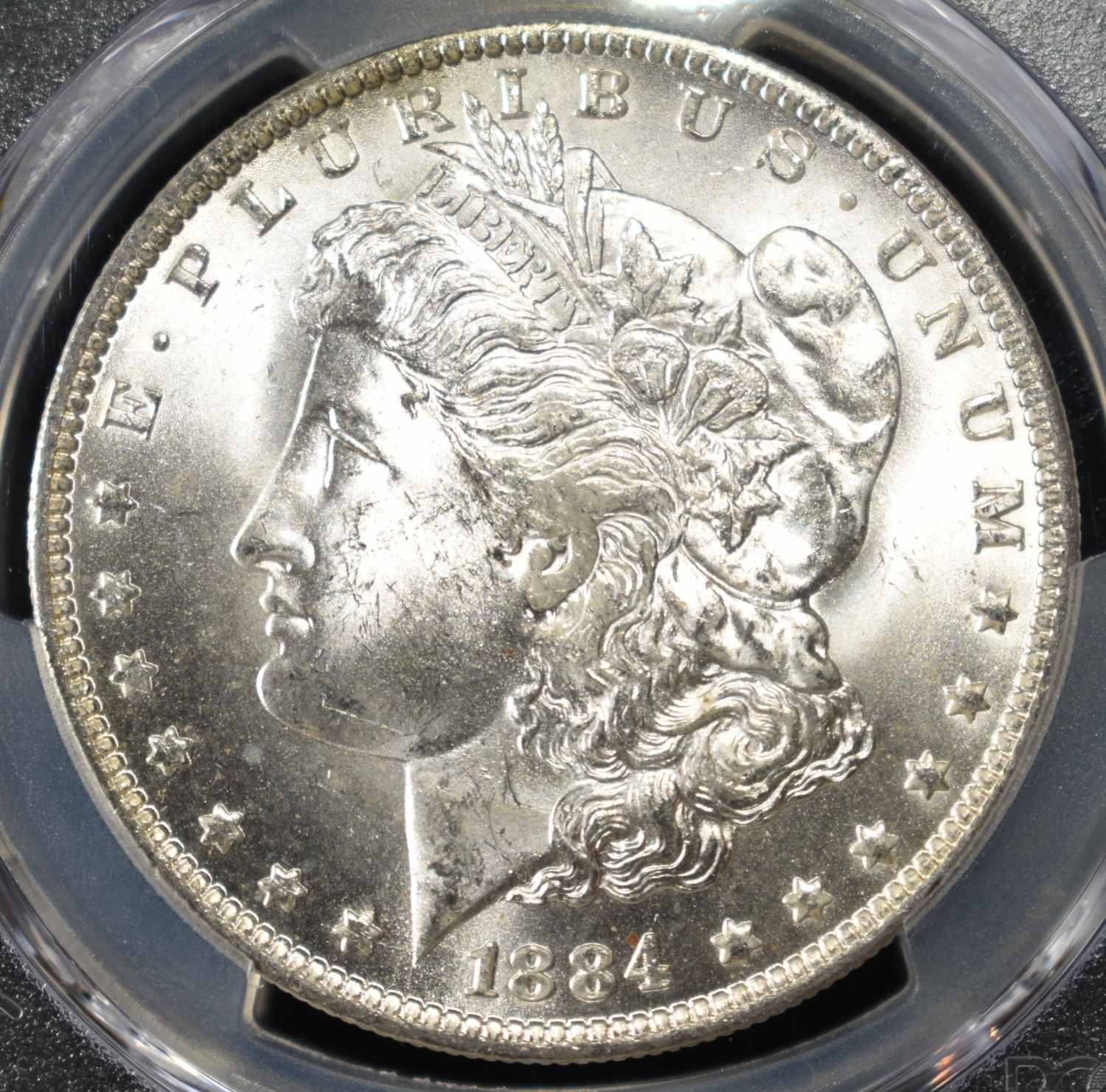 1884-O MORGAN DOLLAR PCGS MS-63