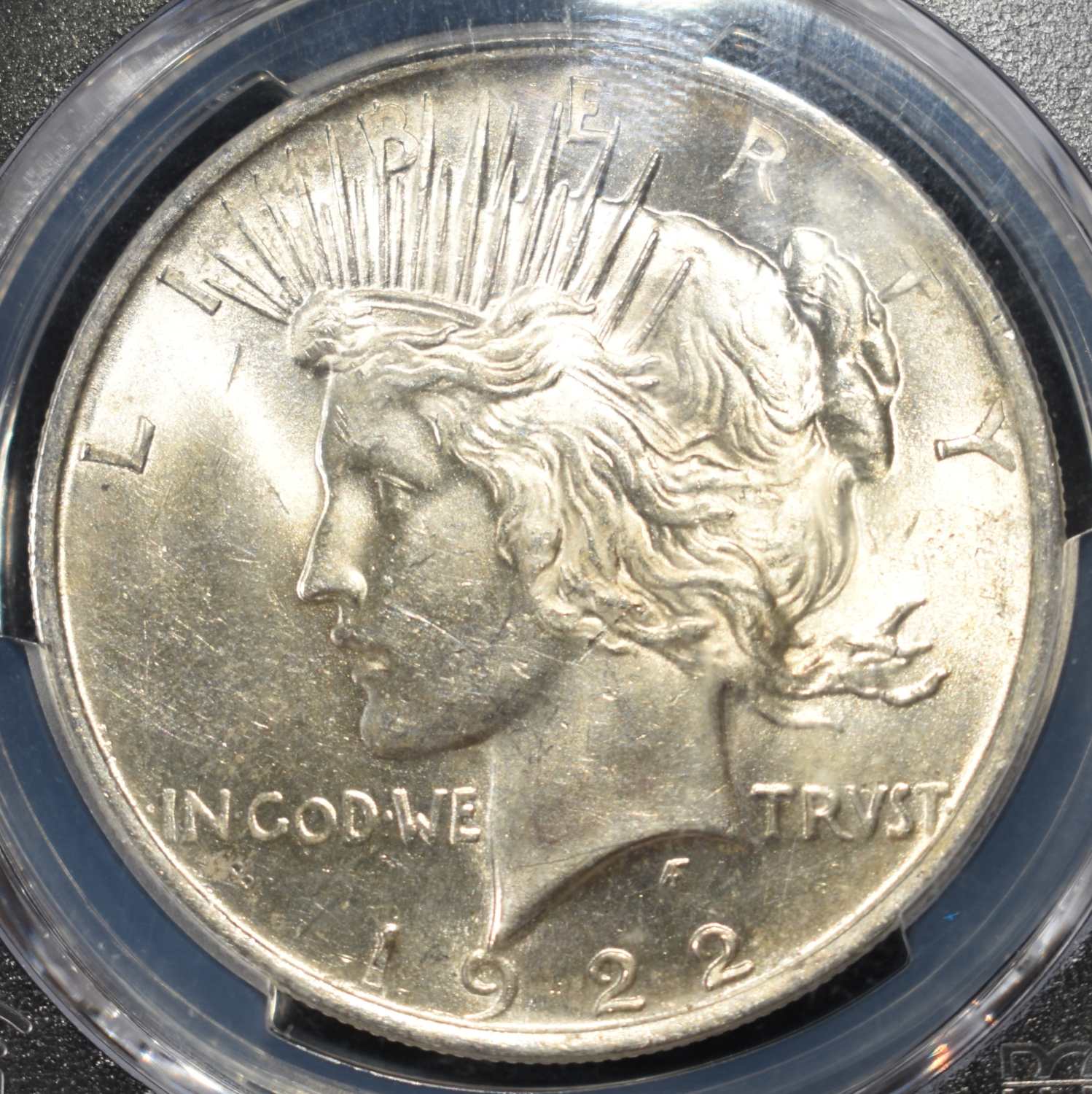 1922 PEACE DOLLAR PCGS MS63
