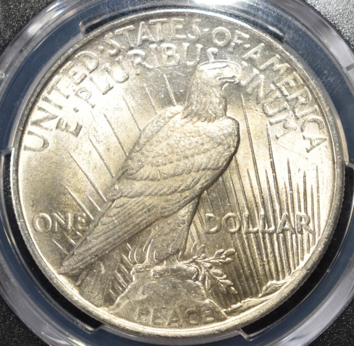 1922 PEACE DOLLAR PCGS MS63