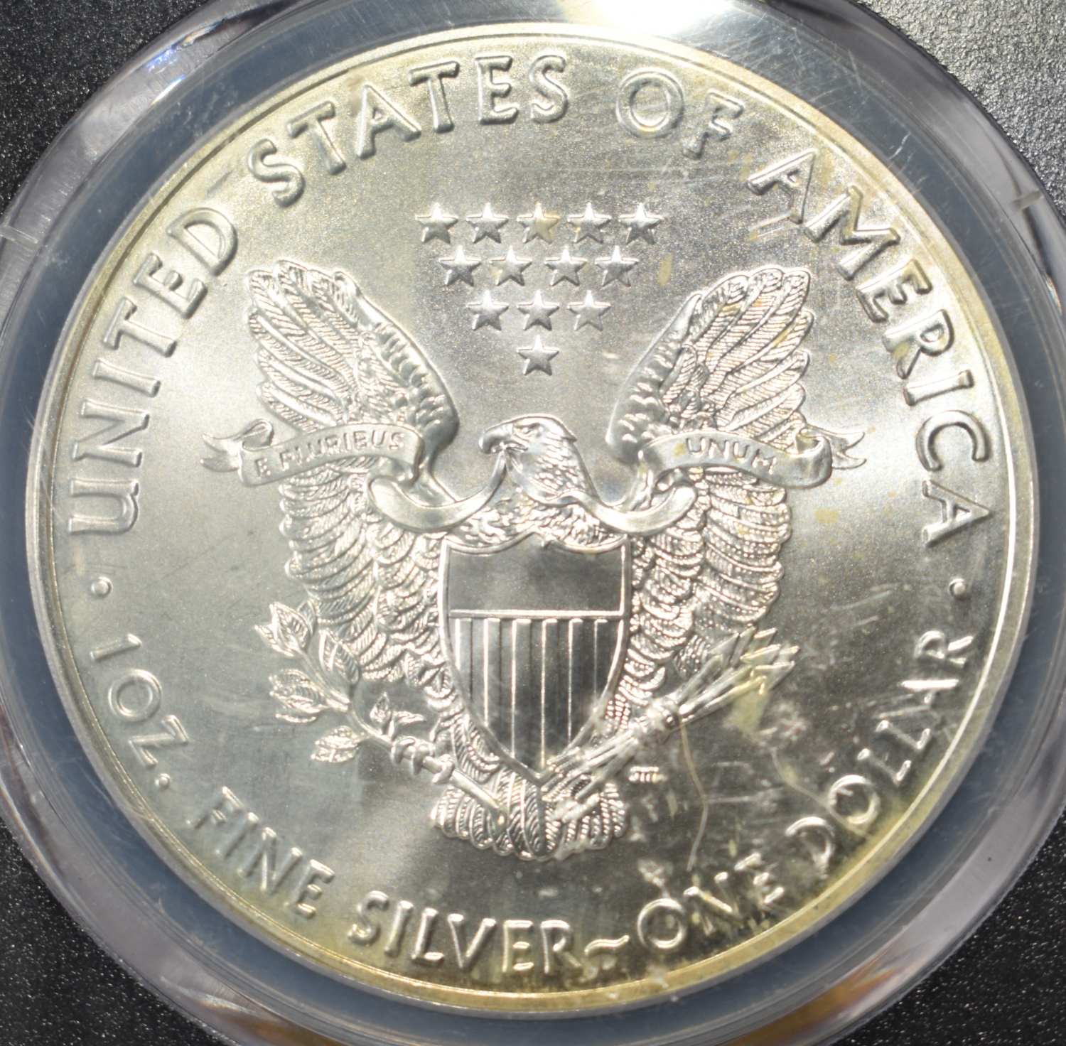 2016 AMERICAN SILVER EAGLE PCGS MS69