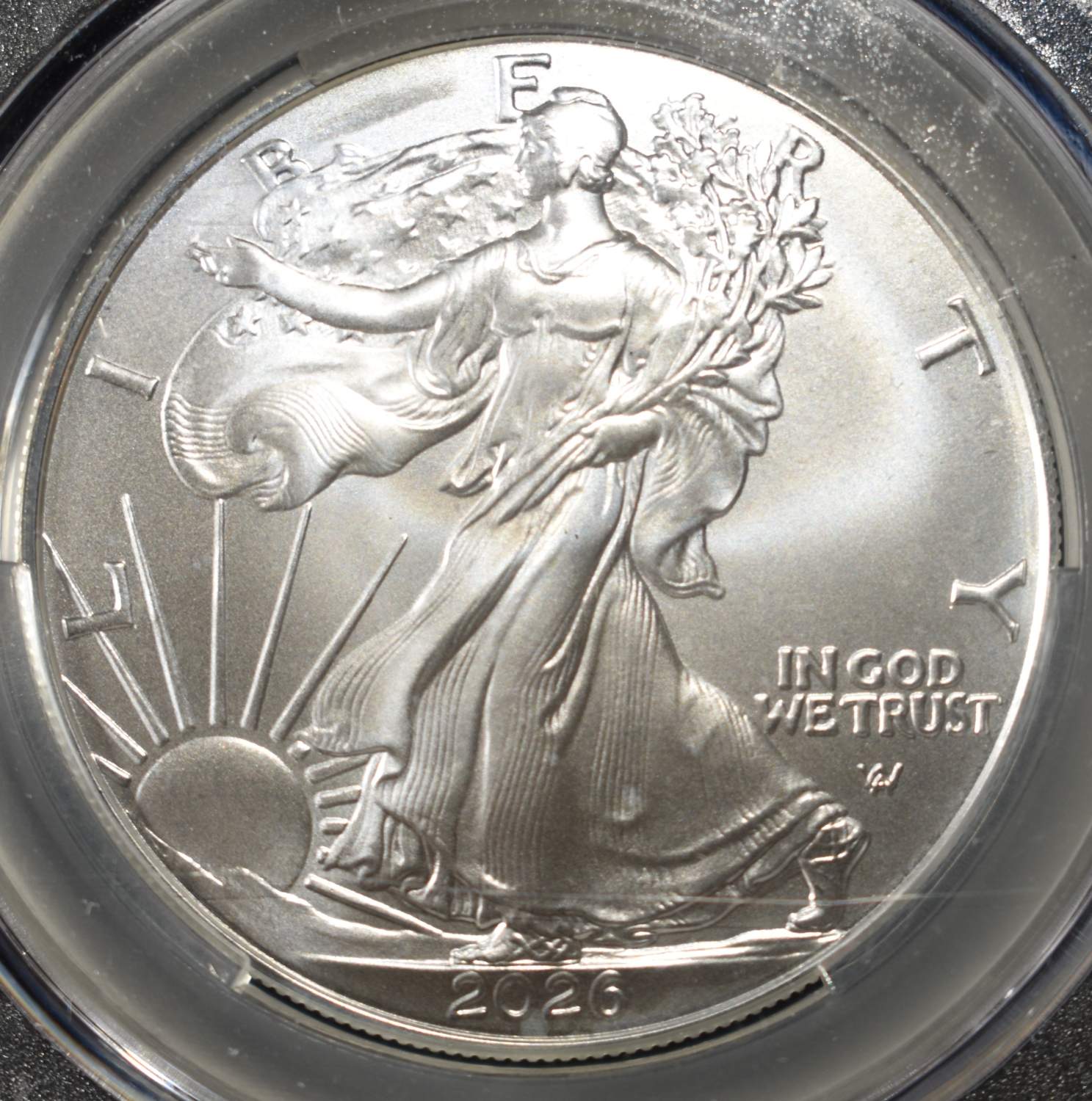 2026 AMERICAN SILVER EAGLE CAC MS70