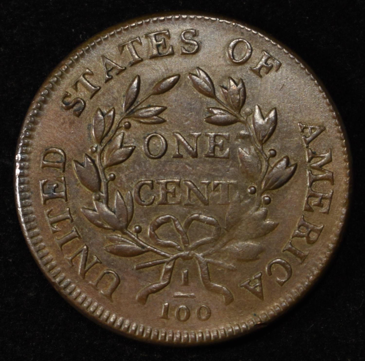 1803 LARGE CENT AU/BU
