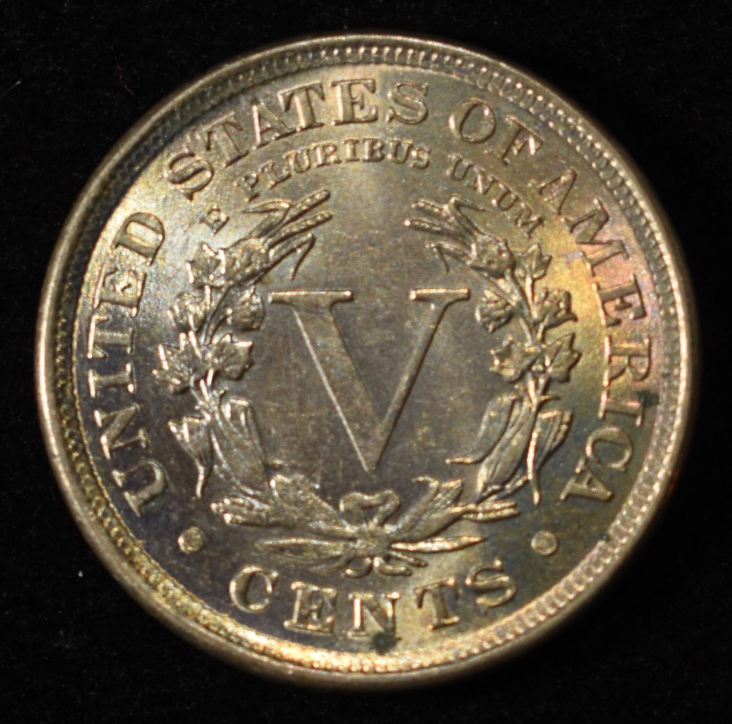 1908 LIBERTY NICKEL GEM BU