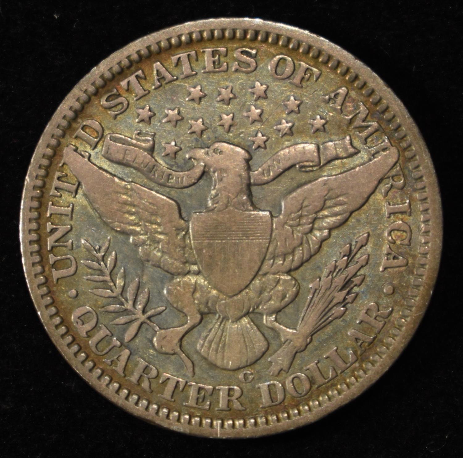 1904-O BARBER QUARTER FINE