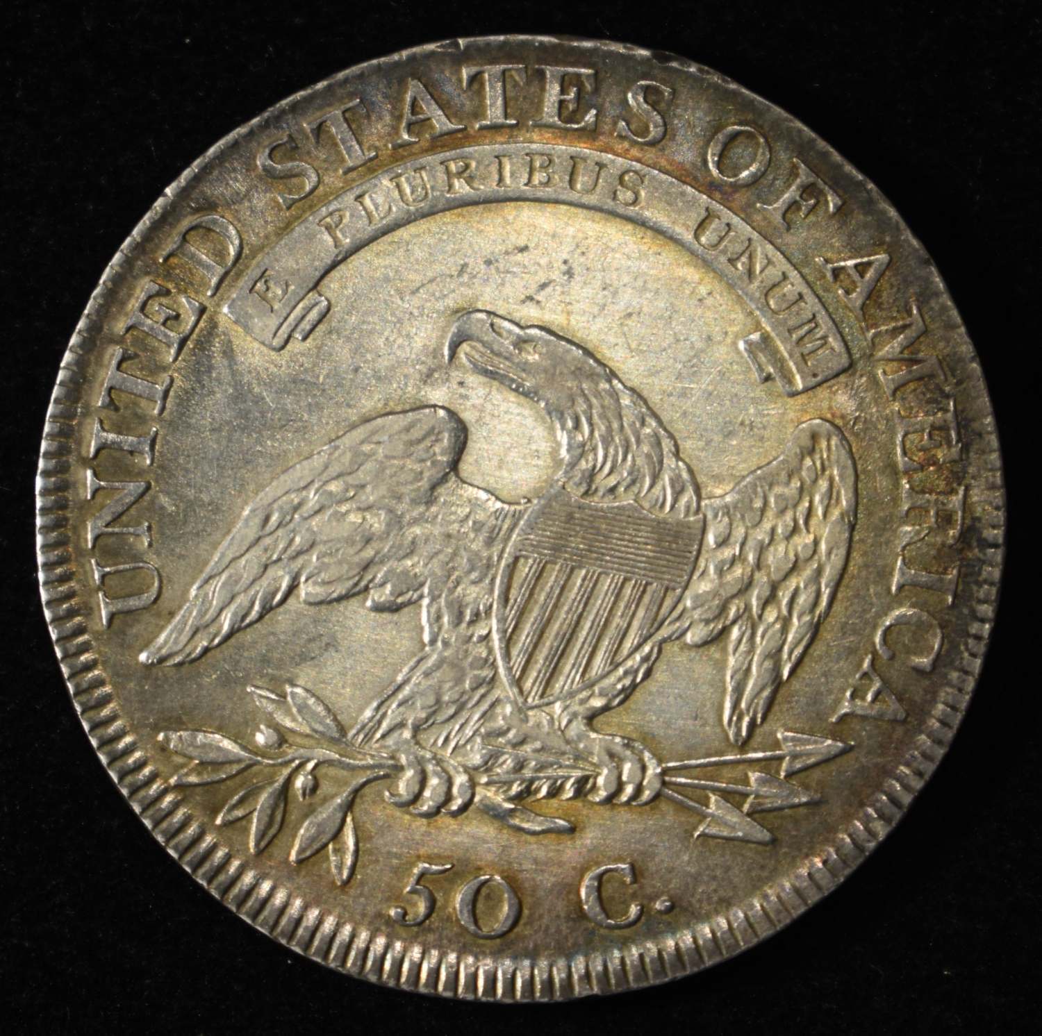 1808 BUST HALF DOLLAR CH AU