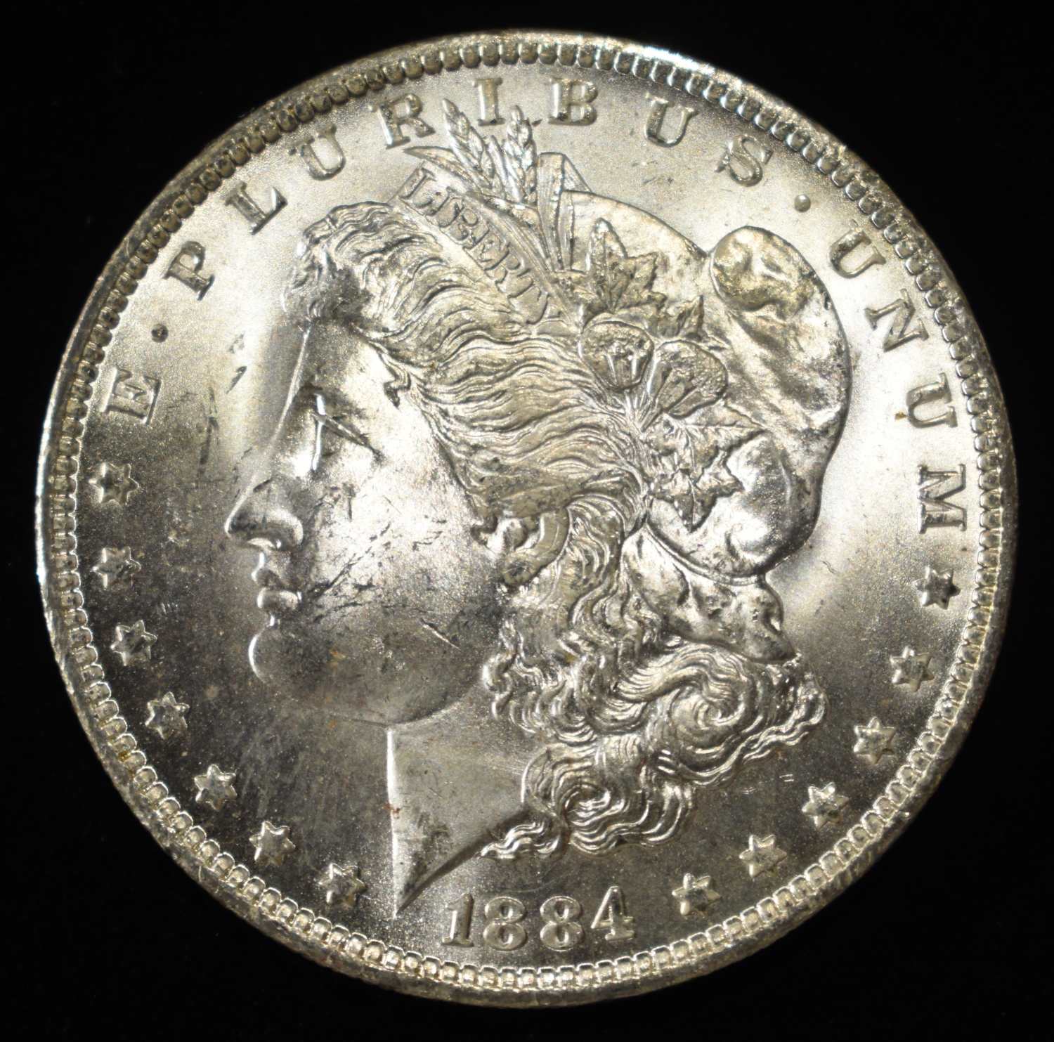 1884-O MORGAN DOLLAR CH BU