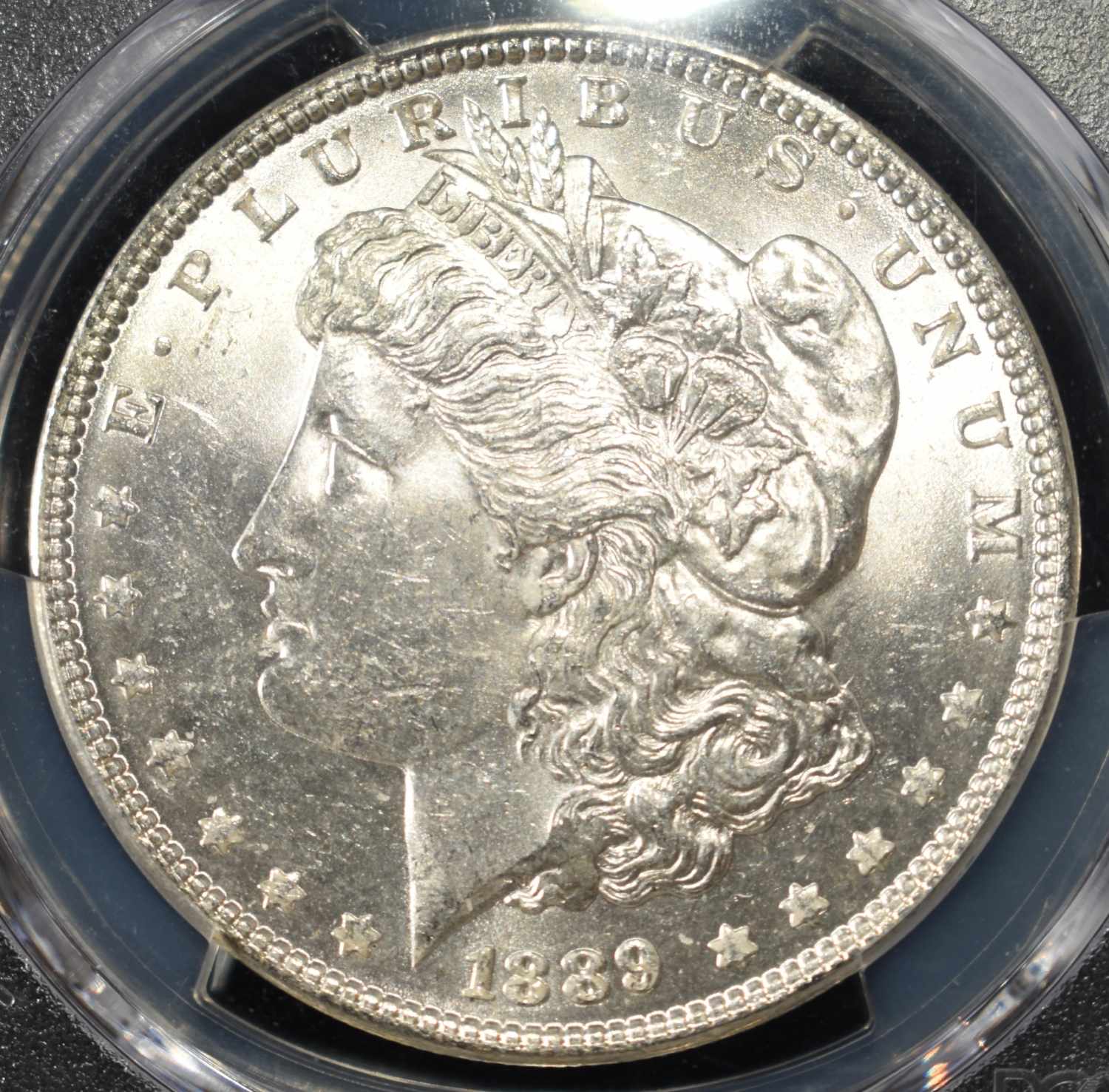 1889 MORGAN DOLLAR PCGS BU