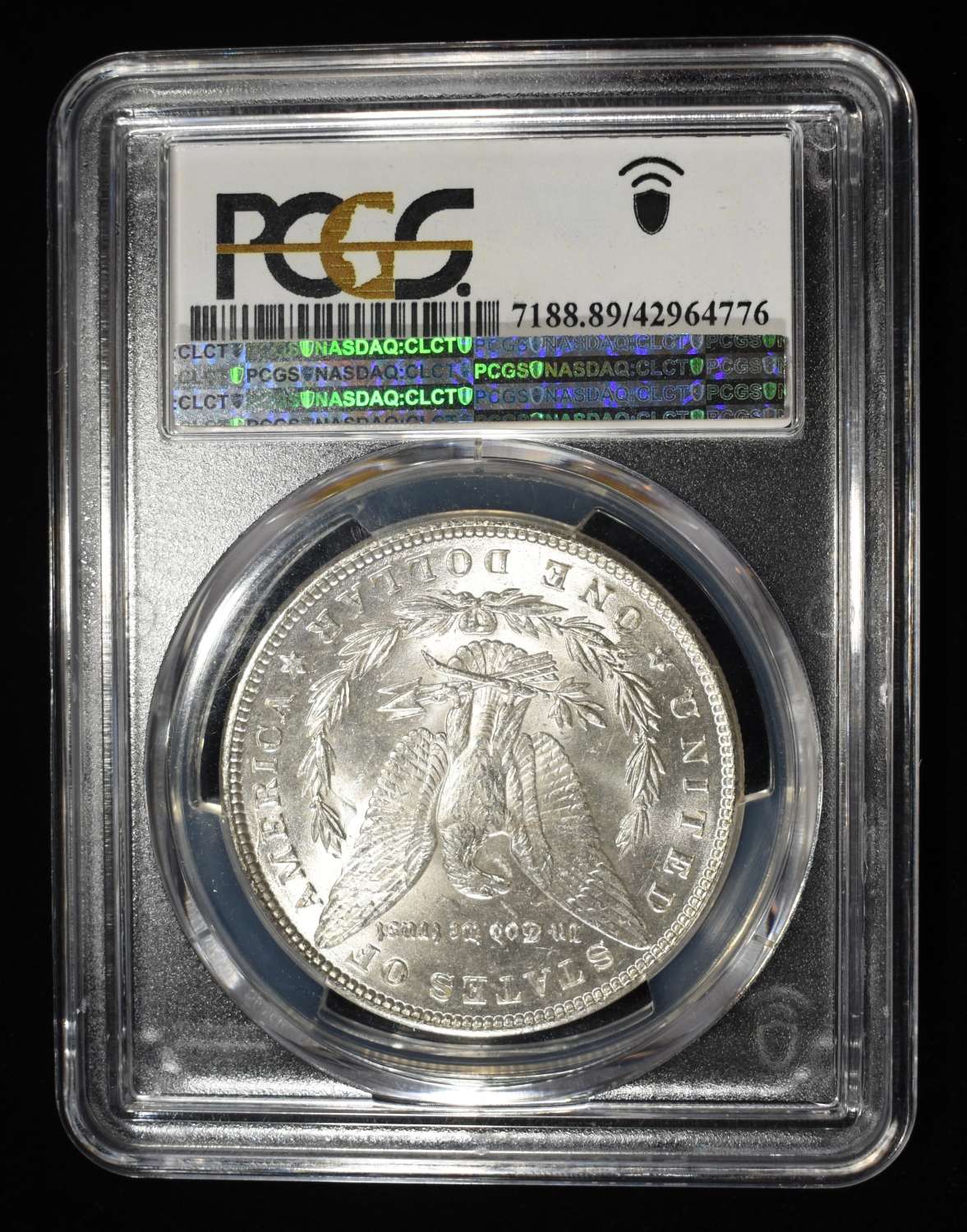1889 MORGAN DOLLAR PCGS BU