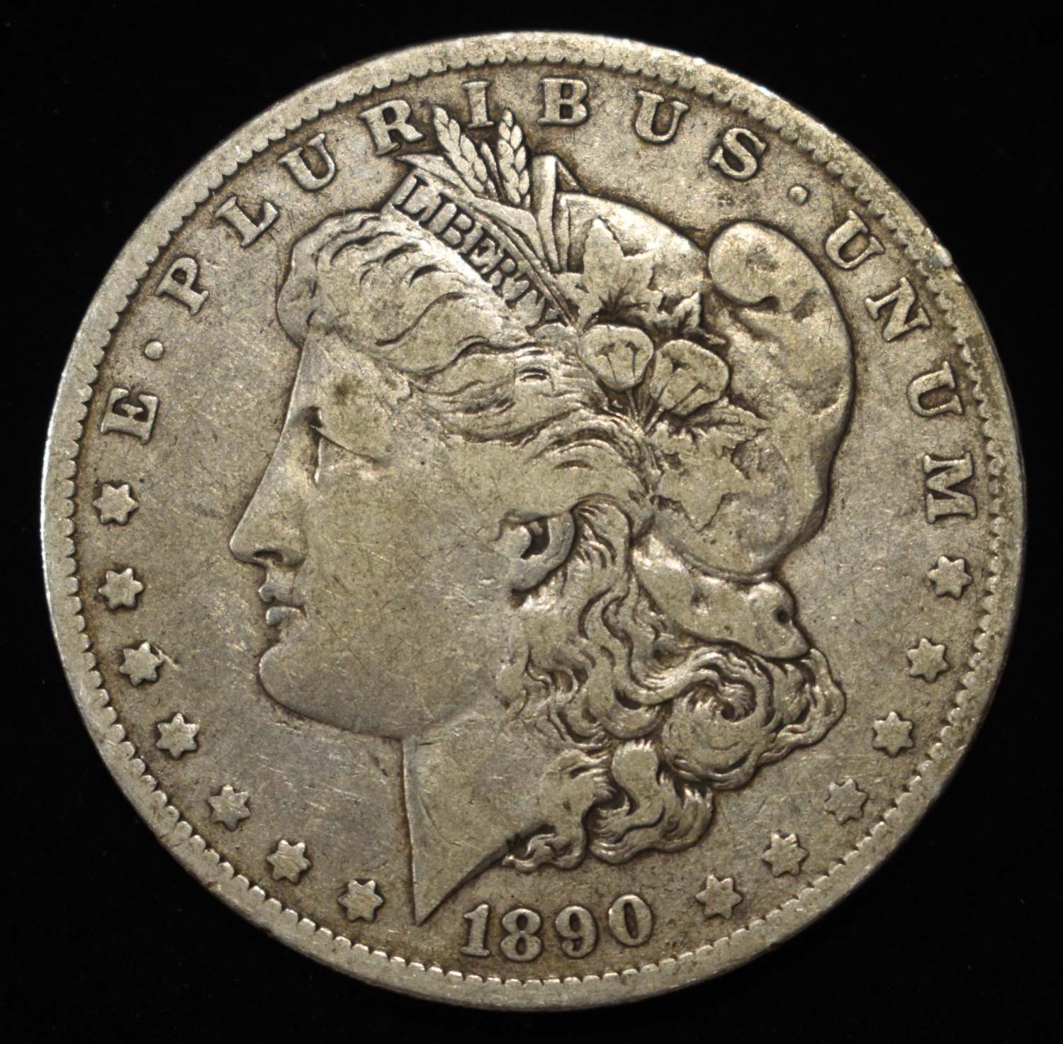 1890-O MORGAN DOLLAR