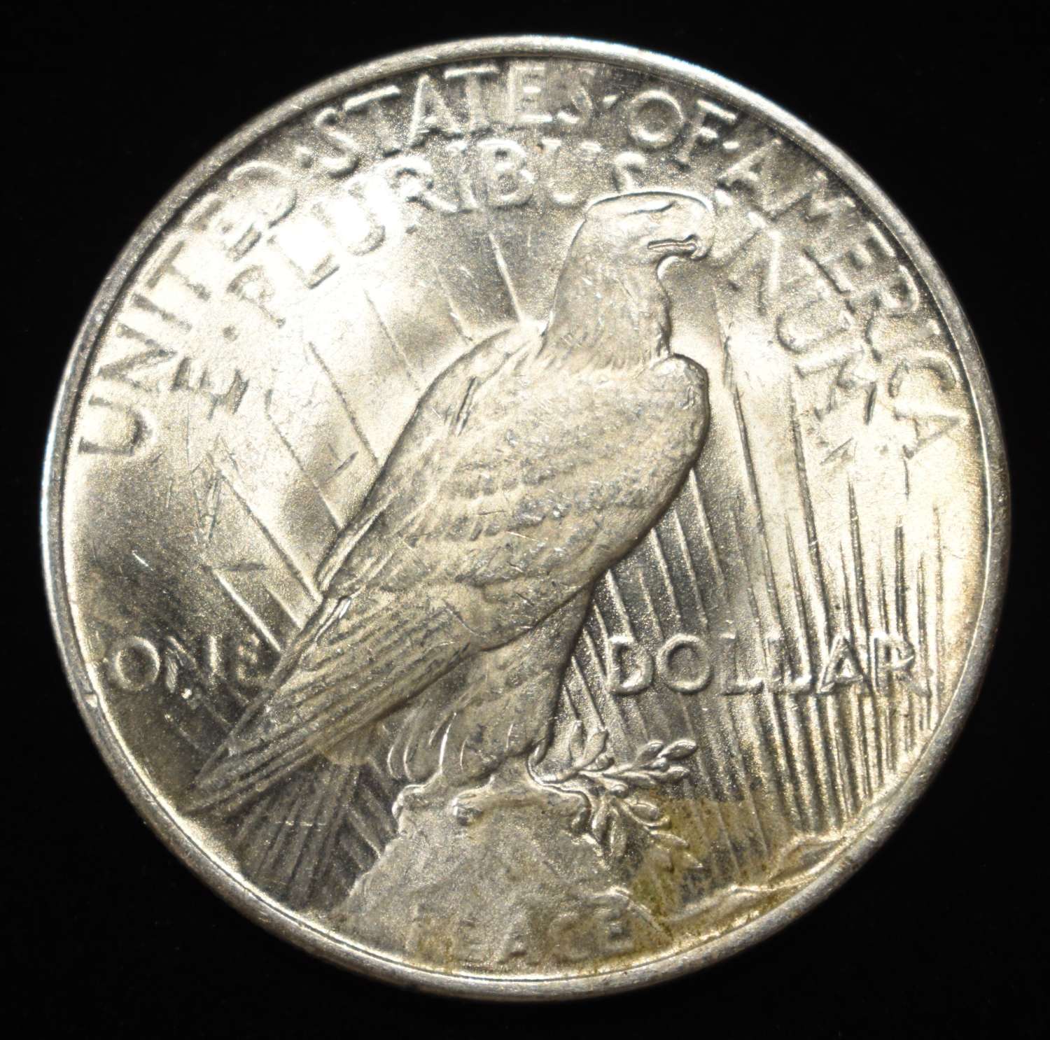 1922 PEACE DOLLAR BU
