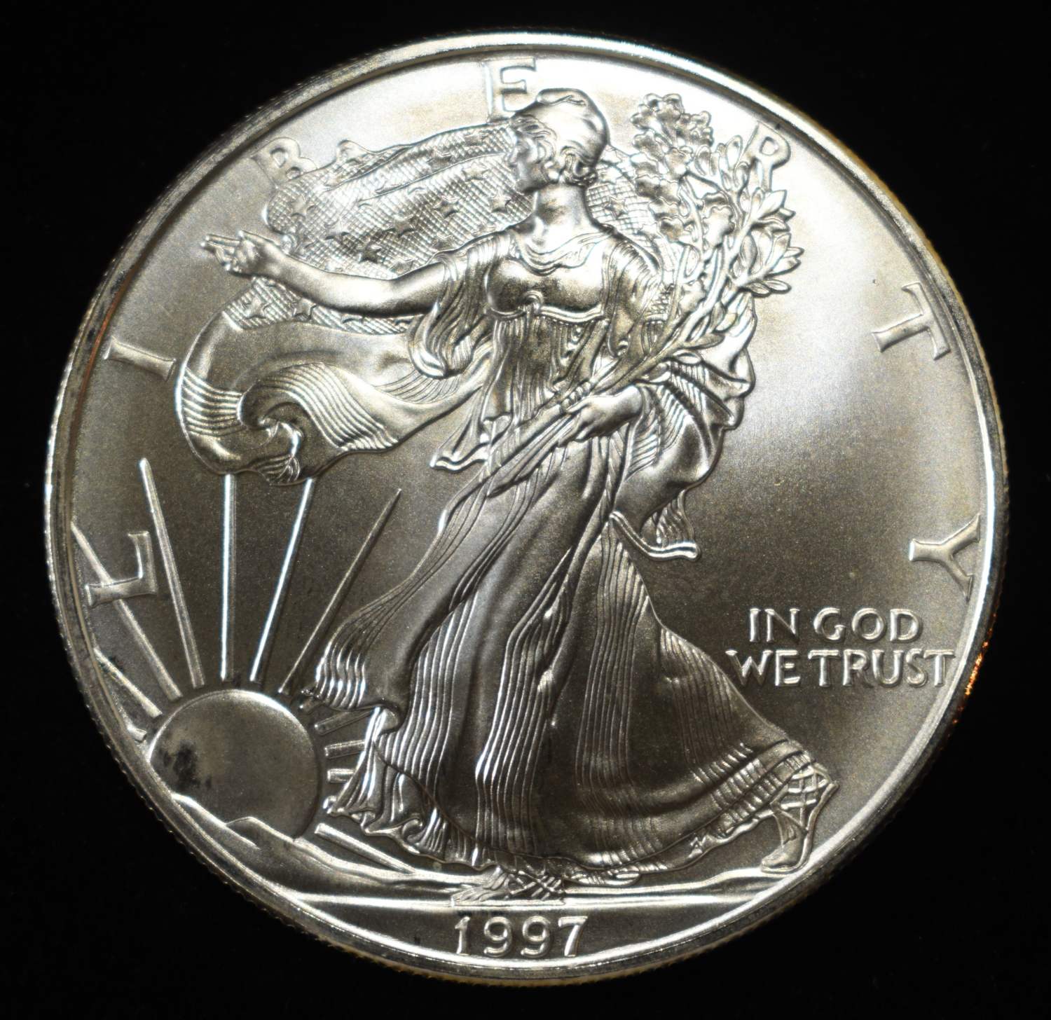 1997 AMERICAN SILVER EAGLE