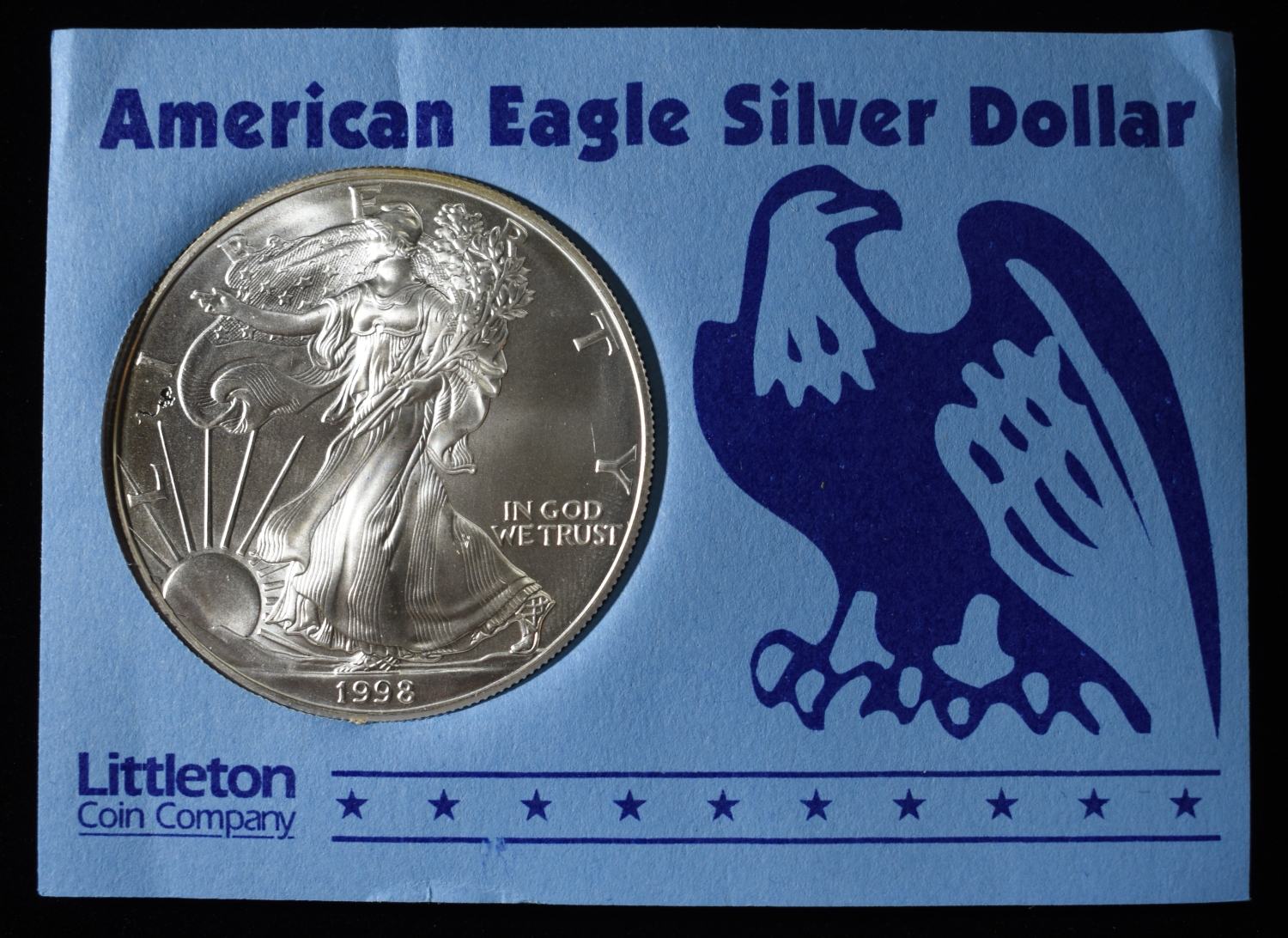 1998 AMERICAN SILVER EAGLE