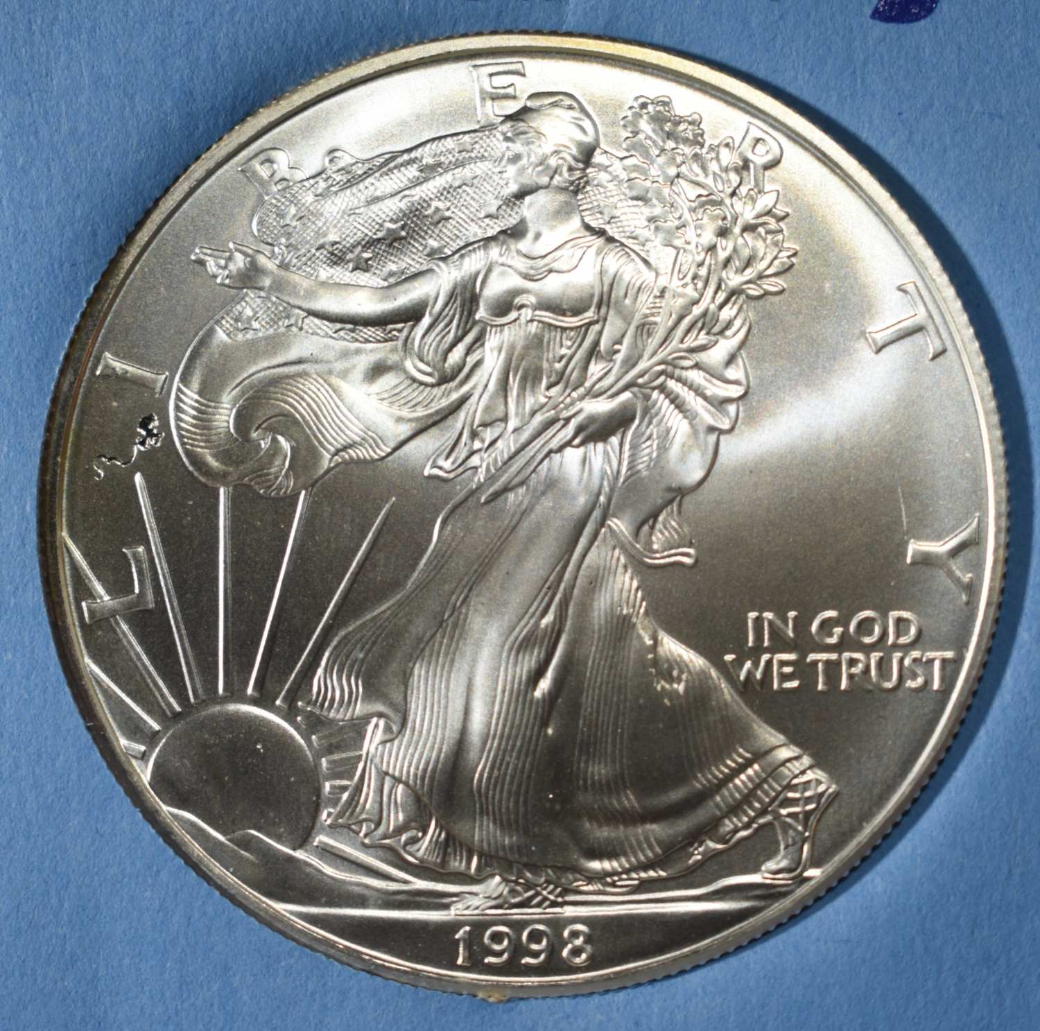1998 AMERICAN SILVER EAGLE