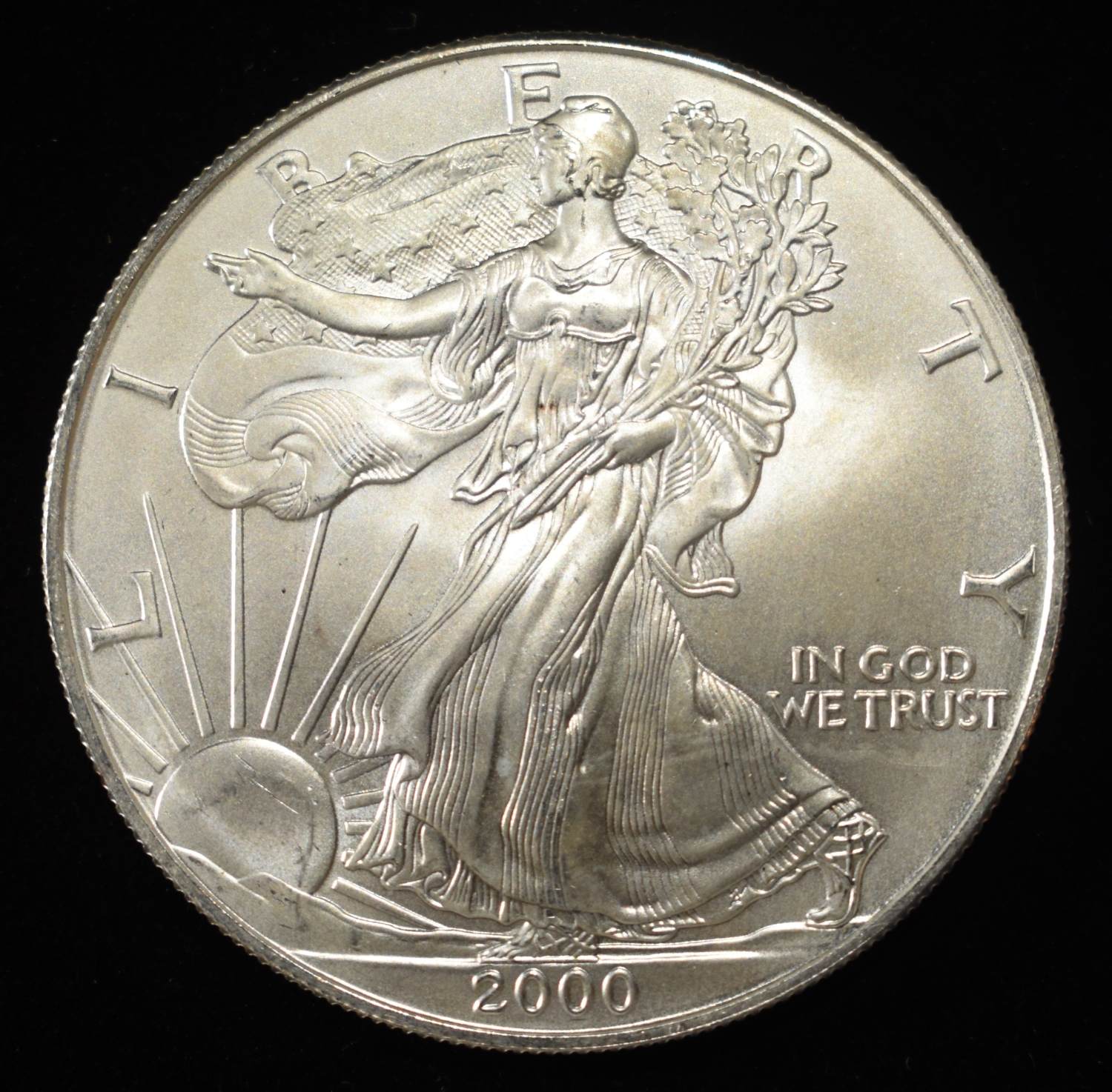 2000 AMERICAN SILVER EAGLE