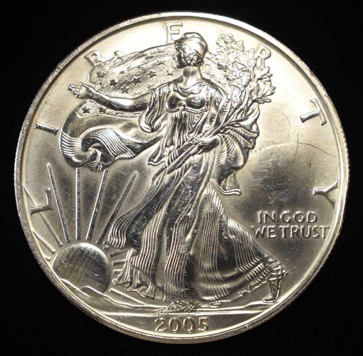 2005 AMERICAN SILVER EAGLE