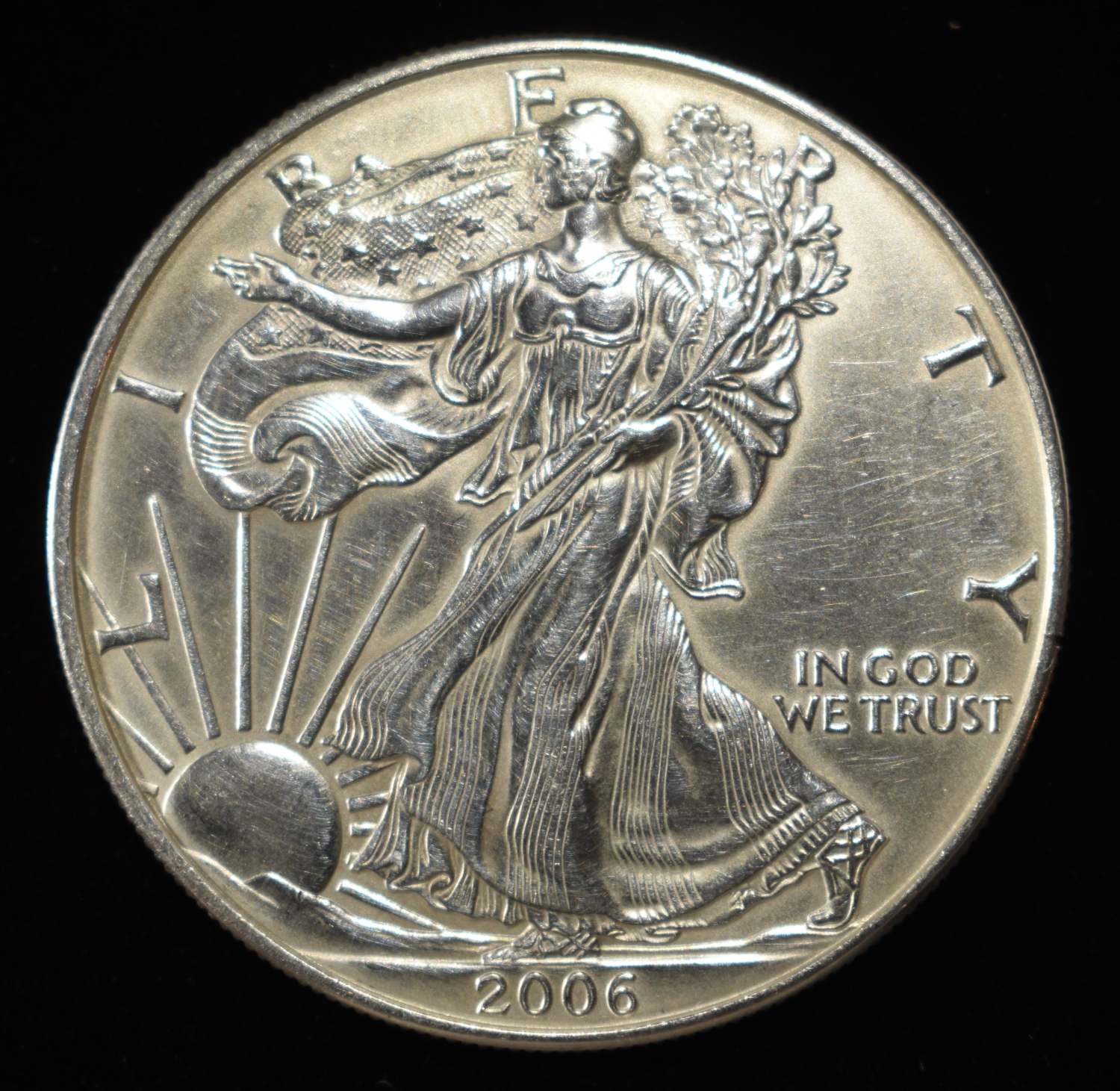 2006 AMERICAN SILVER EAGLE