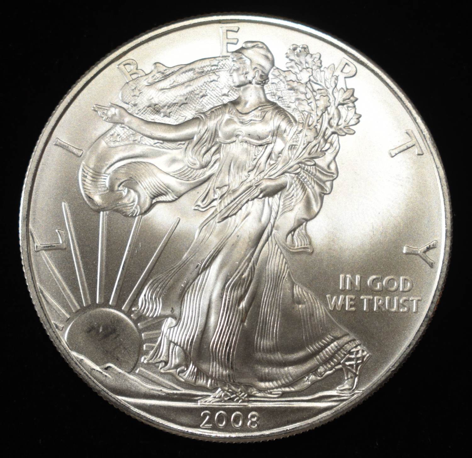 2008 AMERICAN SILVER EAGLE