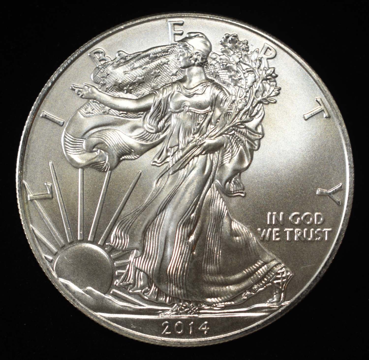 2014 AMERICAN SILVER EAGLE