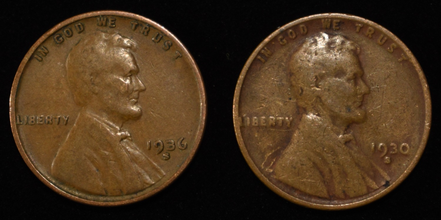 200 "S" MINT WHEAT CENTS