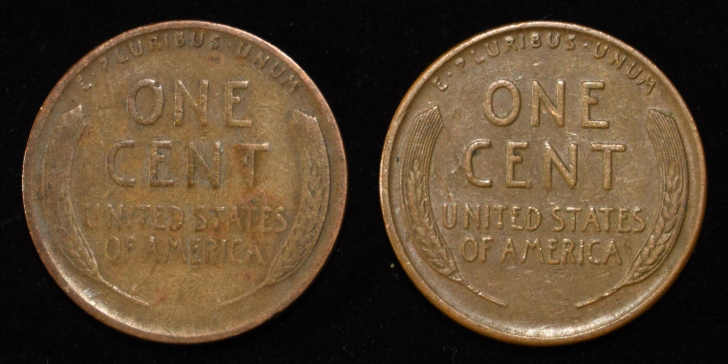 (250) WHEAT CENTS FROM THE 1930'S