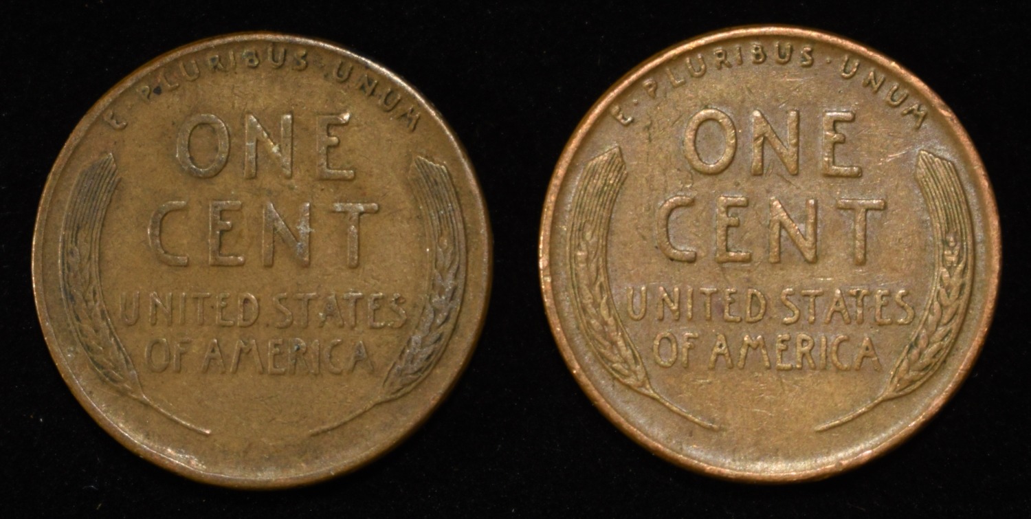 (44) 1945 & (50) 1946 WHEAT CENTS