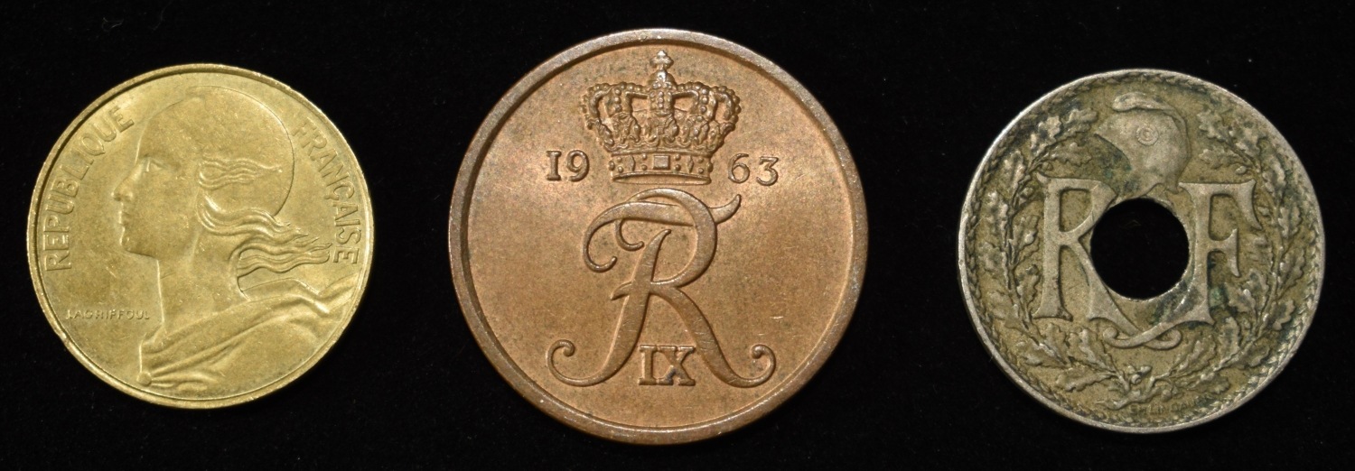 5 LB FOREIGN COINS