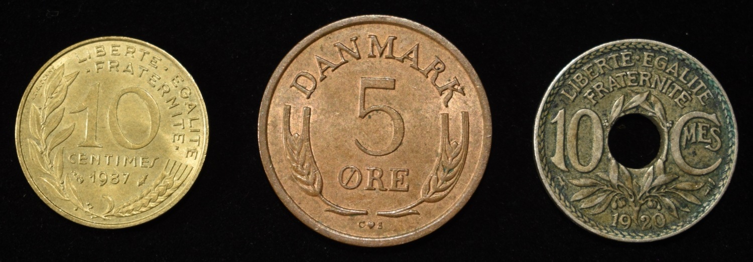 5 LB FOREIGN COINS