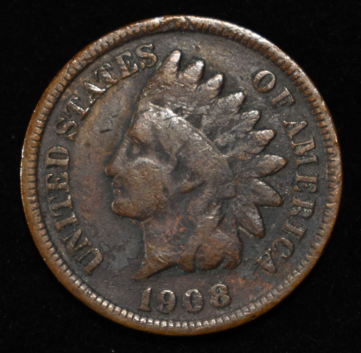 1908-S INDIAN CENT FINE