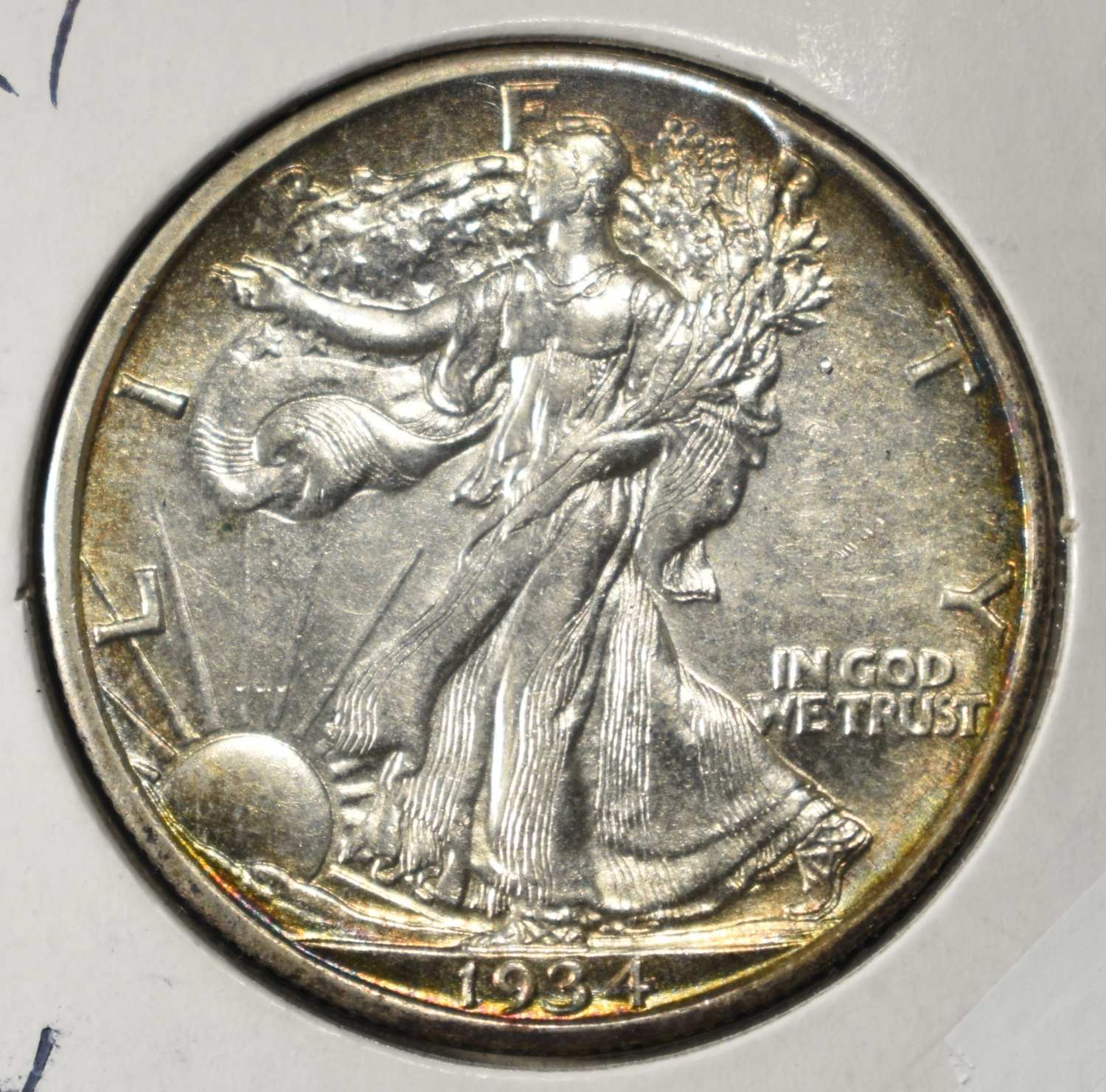1934-S WALKING LIBERTY HALF DOLLAR CH BU