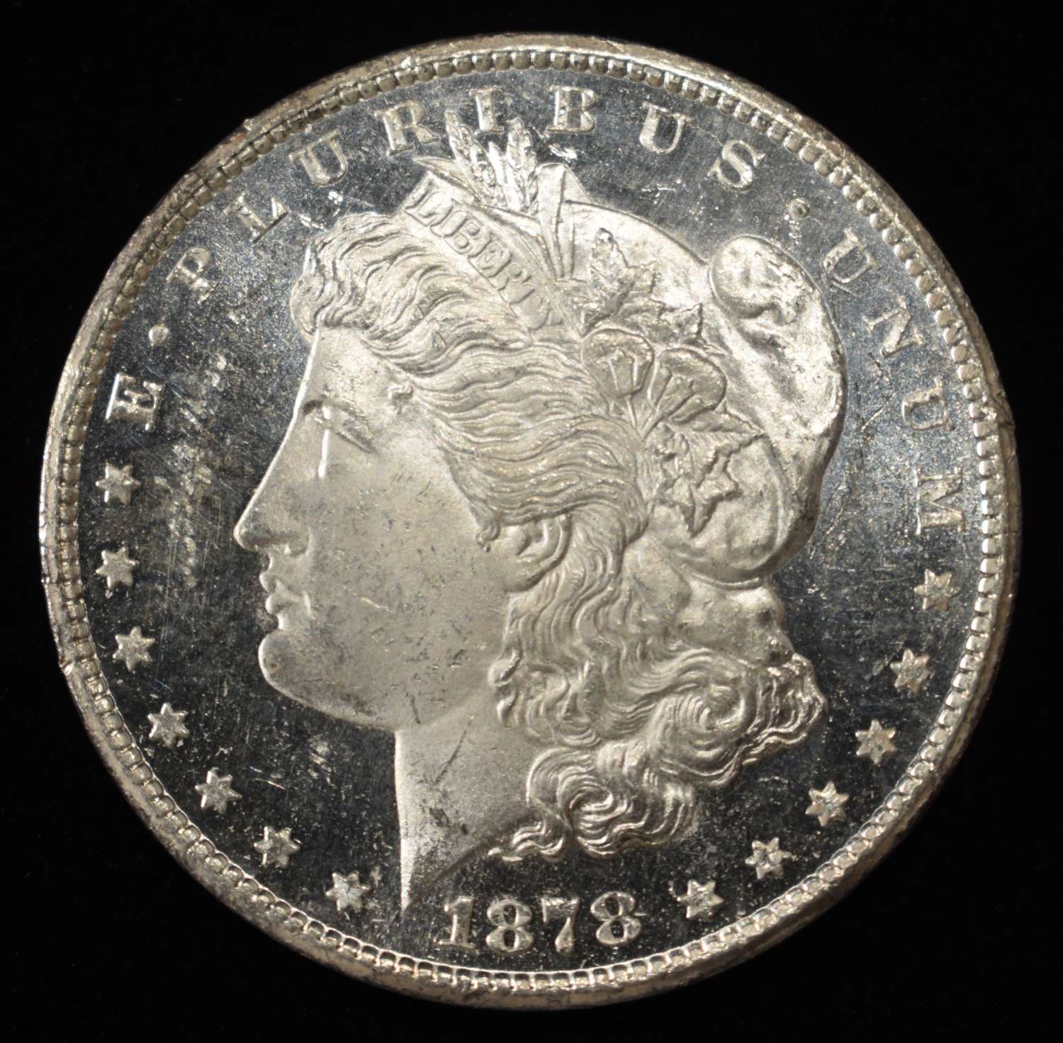 1878-CC MORGAN DOLLAR CH/GEM BU PROOF LIKE
