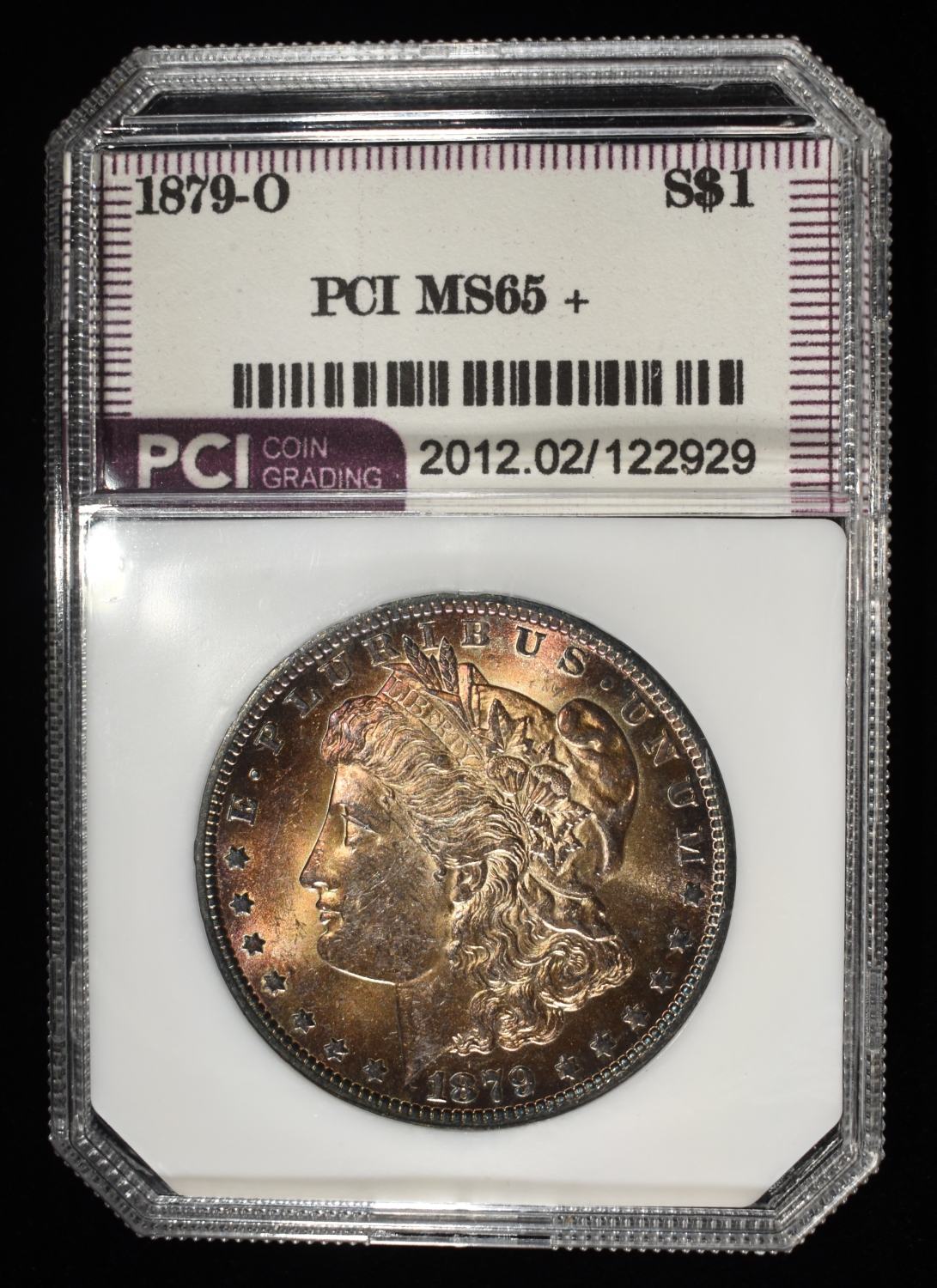 1879-O MORGAN DOLLAR PCI GEM BU
