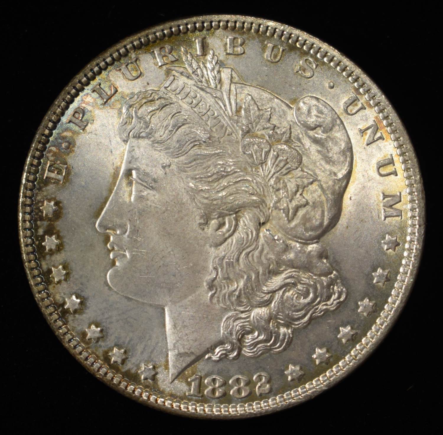 1882 MORGAN DOLLAR CH/GEM BU