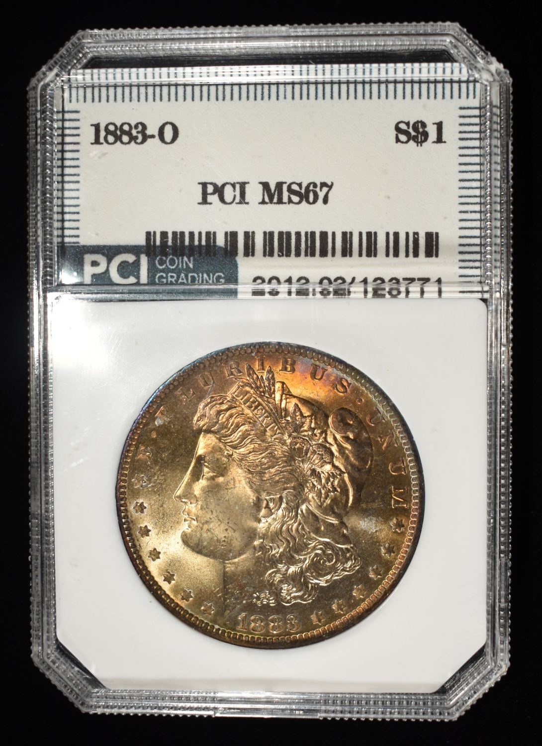 1883-O MORGAN DOLLAR PCI SUPERB GEM BU