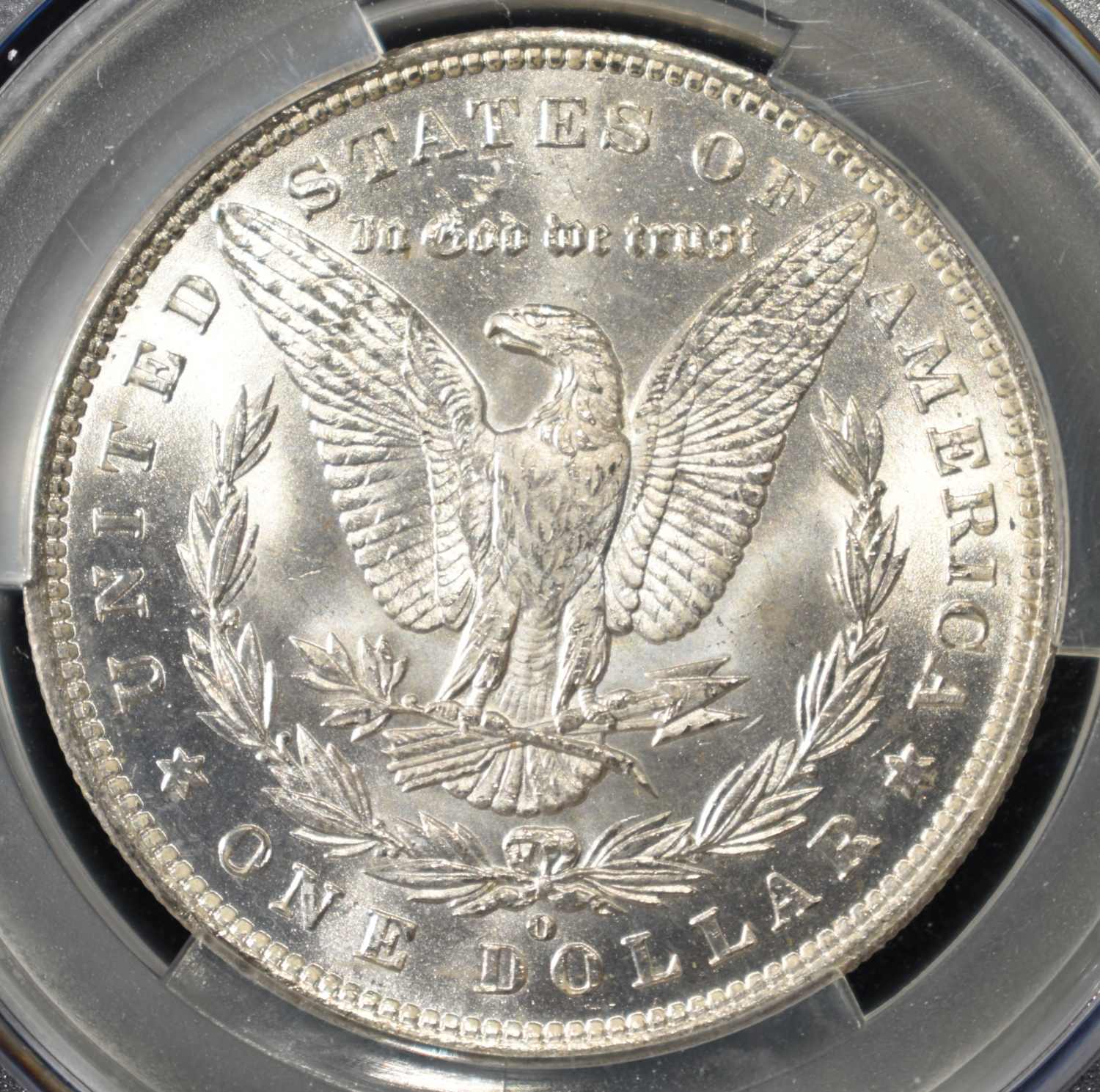 1884-O MORGAN DOLLAR CAC MS63