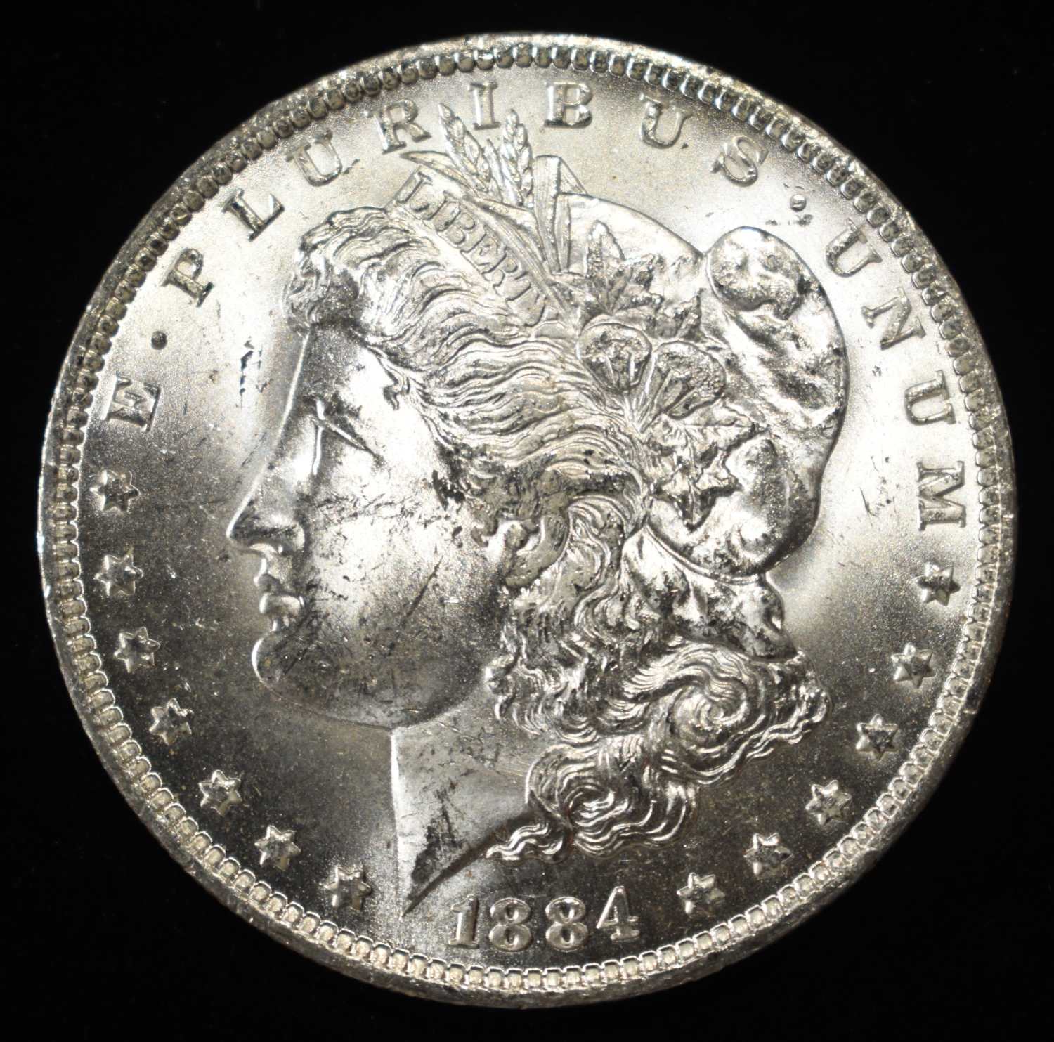 1884-O MORGAN DOLLAR CH BU