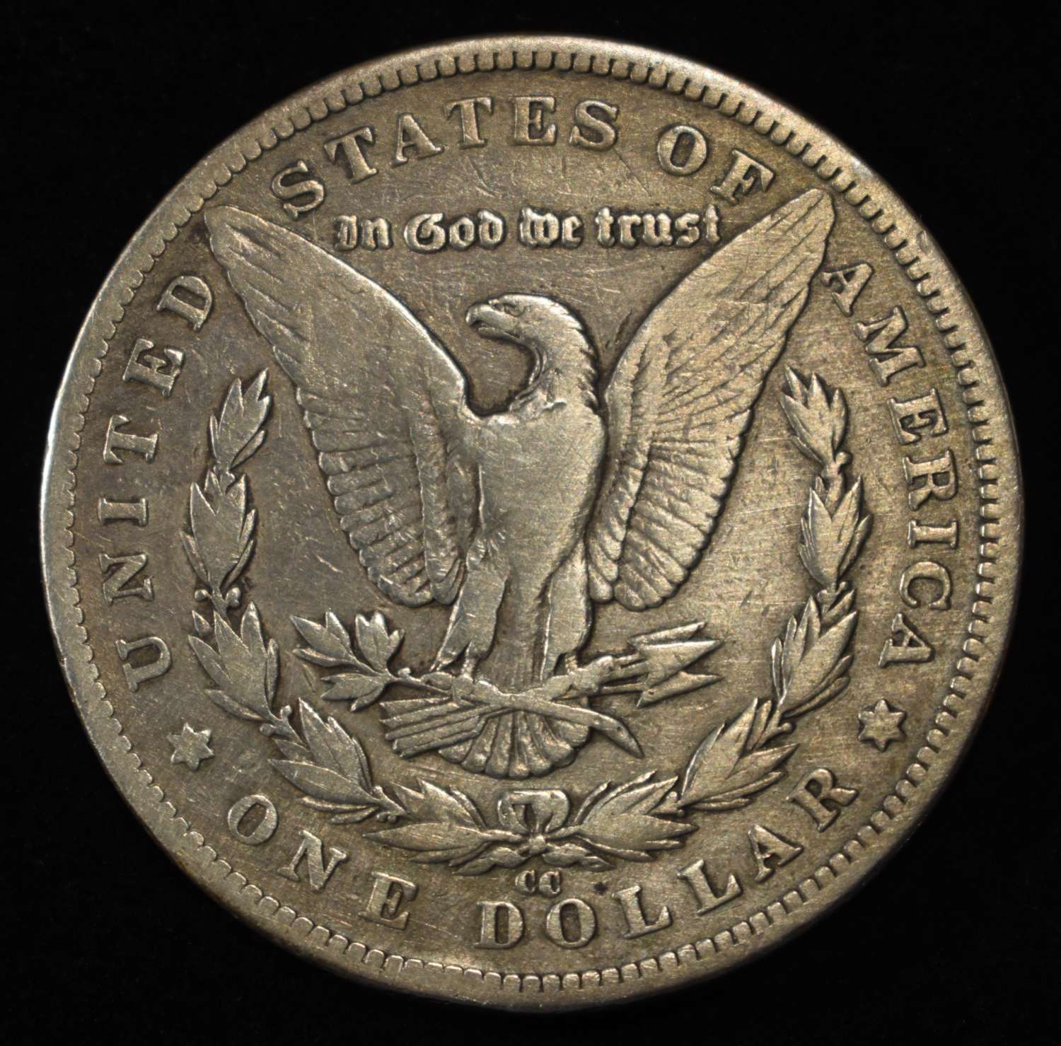 1889-CC MORGAN DOLLAR VF