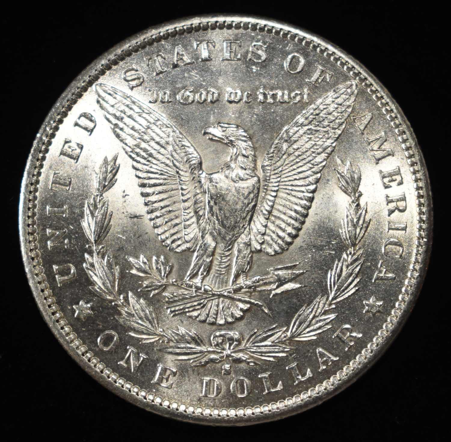 1891-S MORGAN DOLLAR CH BU