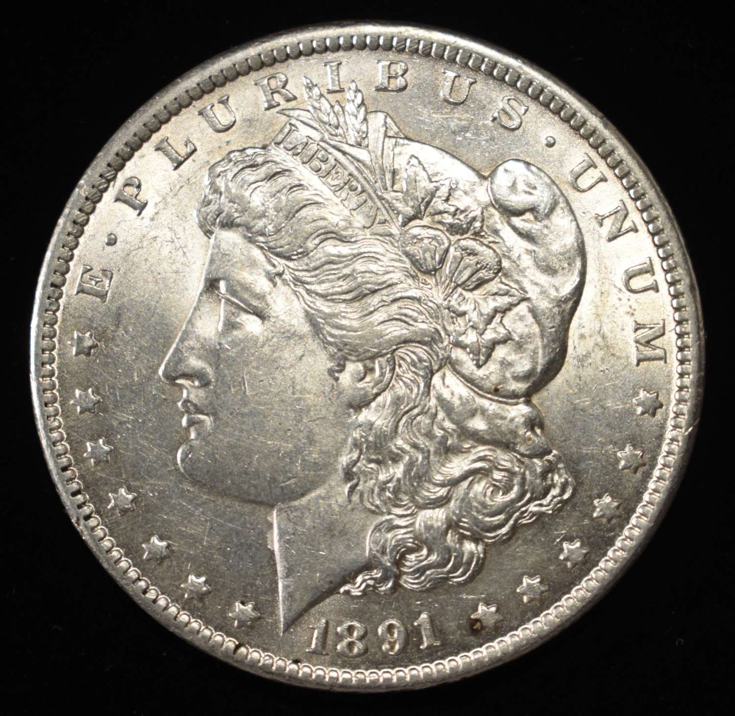 1891-CC MORGAN DOLLAR BU