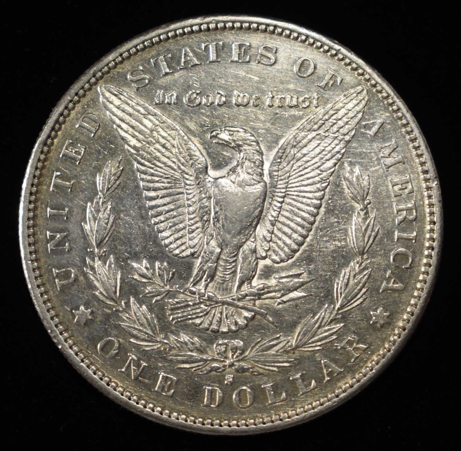 1892-S MORGAN DOLLAR CH AU
