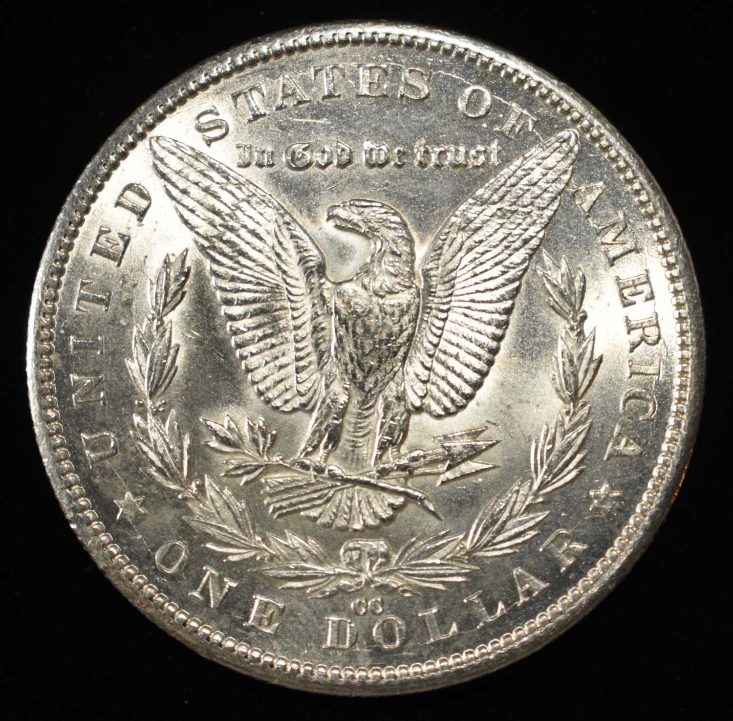 1892-CC MORGAN DOLLAR BU