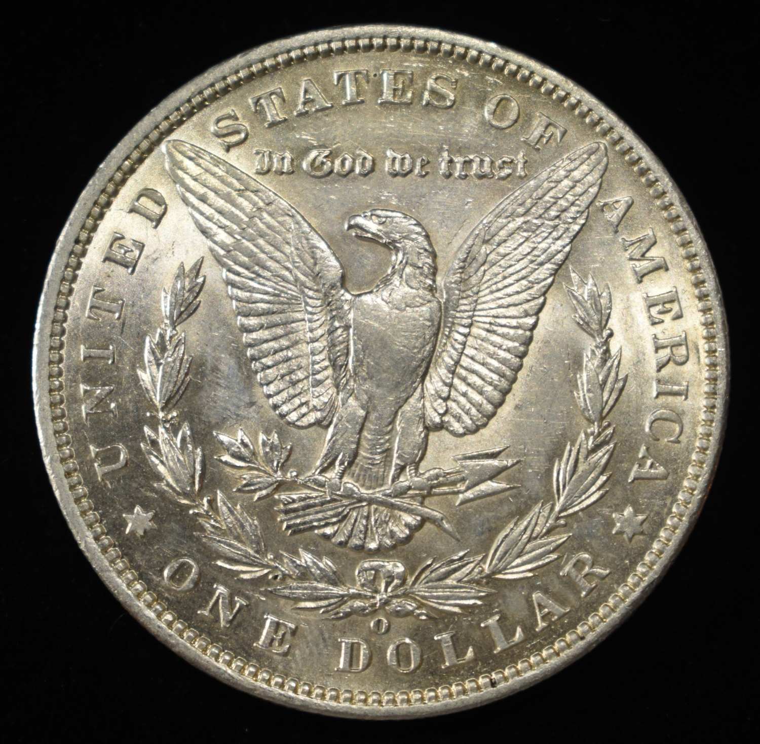 1896-O MORGAN DOLLAR CH AU