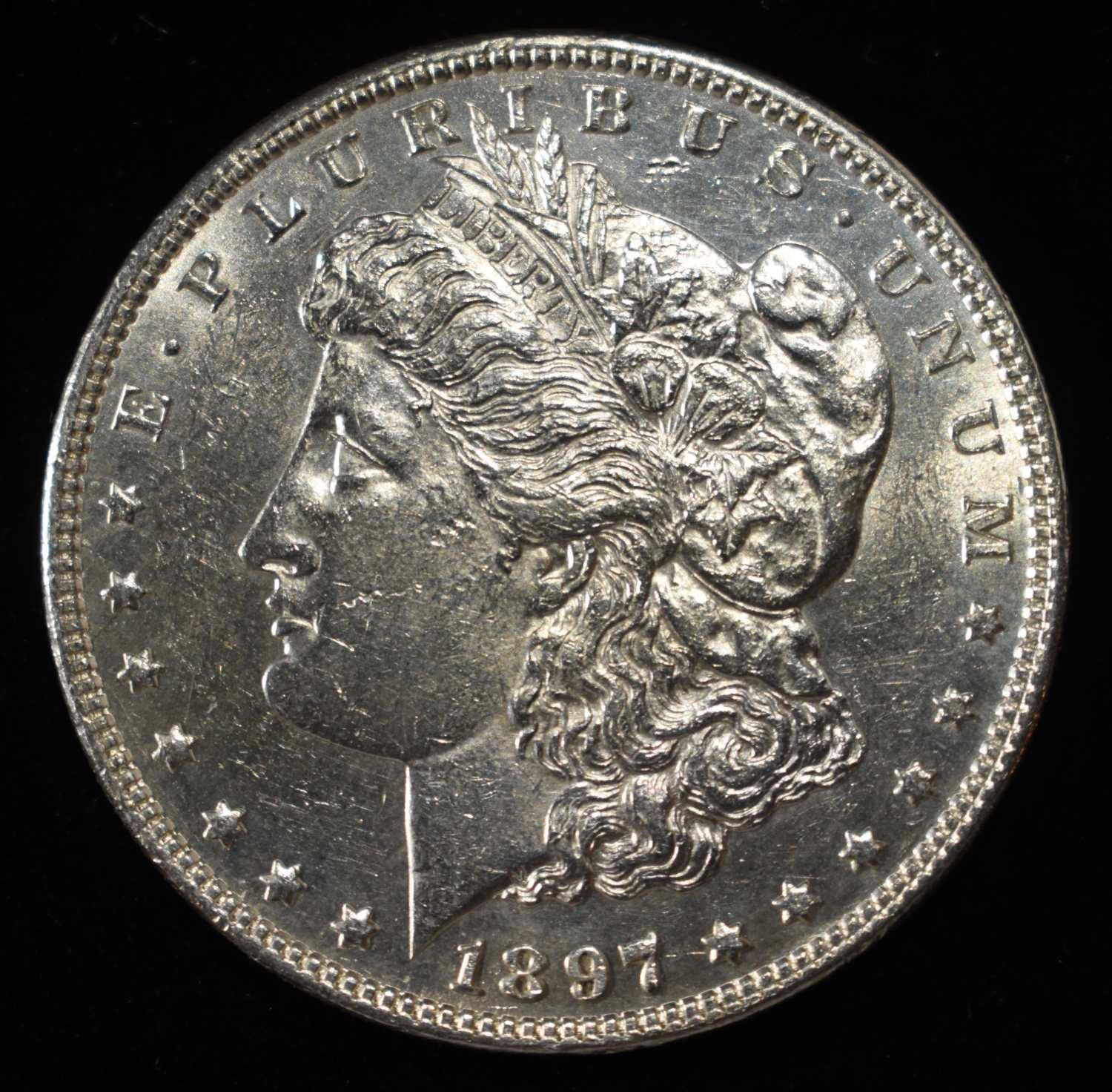 1897 MORGAN DOLLAR BU PROOF LIKE